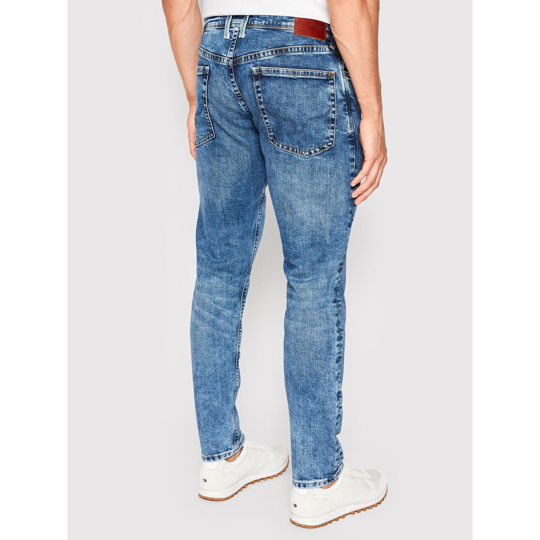 Pepe Jeans Jeansy Hatch PM206322 Tmavomodrá Slim Fit - Pepit.cz