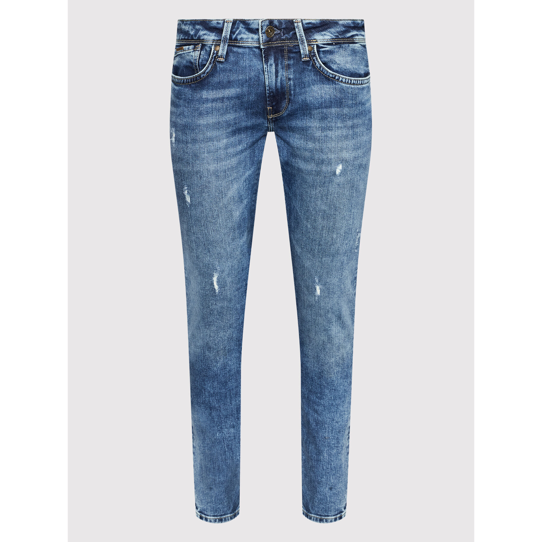 Pepe Jeans Jeansy Hatch PM206322 Tmavomodrá Slim Fit - Pepit.cz