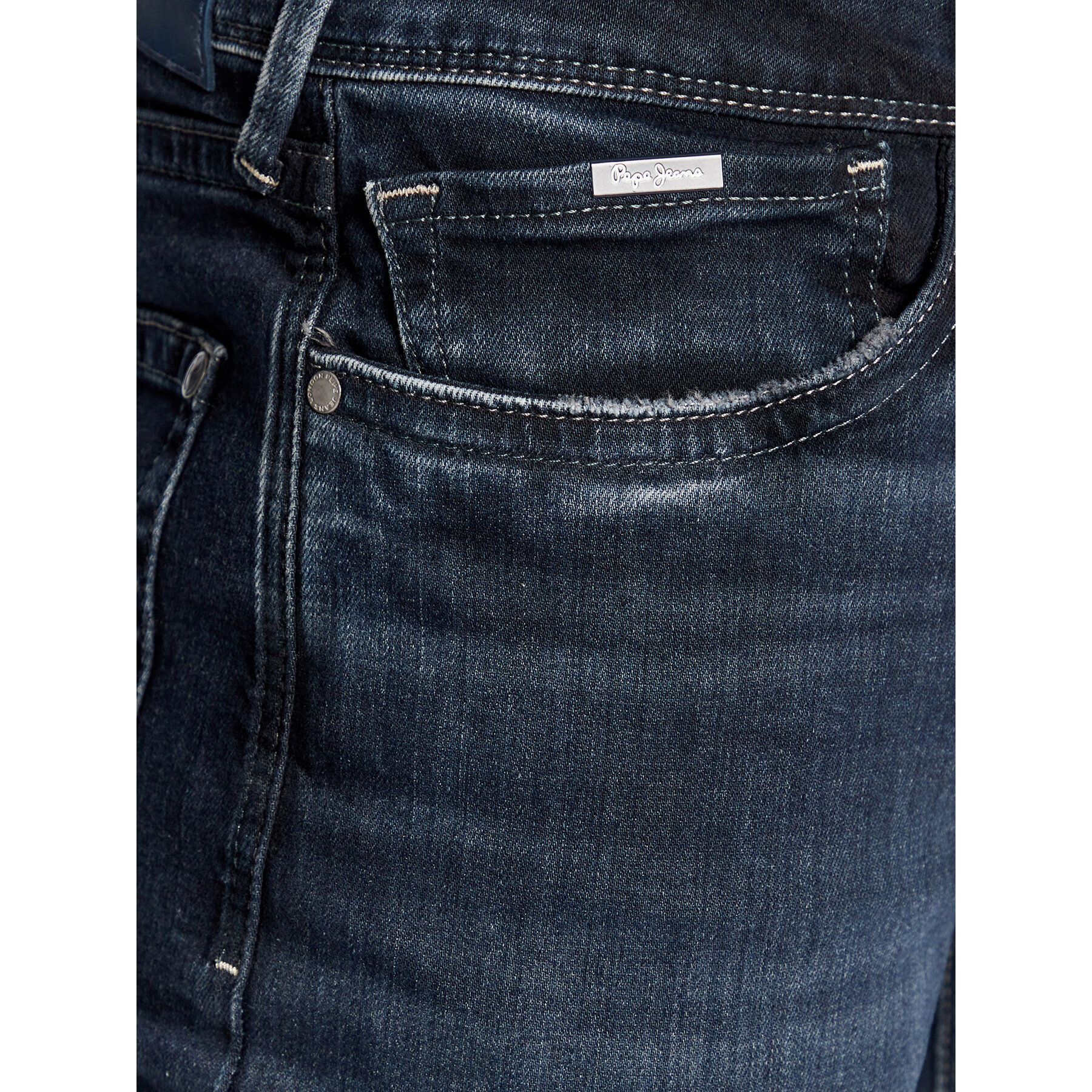 Pepe Jeans Jeansy Hatch PM206322 Tmavomodrá Slim Fit - Pepit.cz