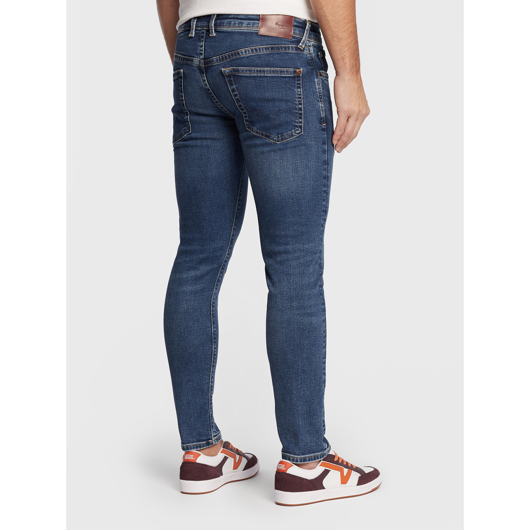 Pepe Jeans Jeansy Hatch PM206322 Tmavomodrá Slim Fit - Pepit.cz