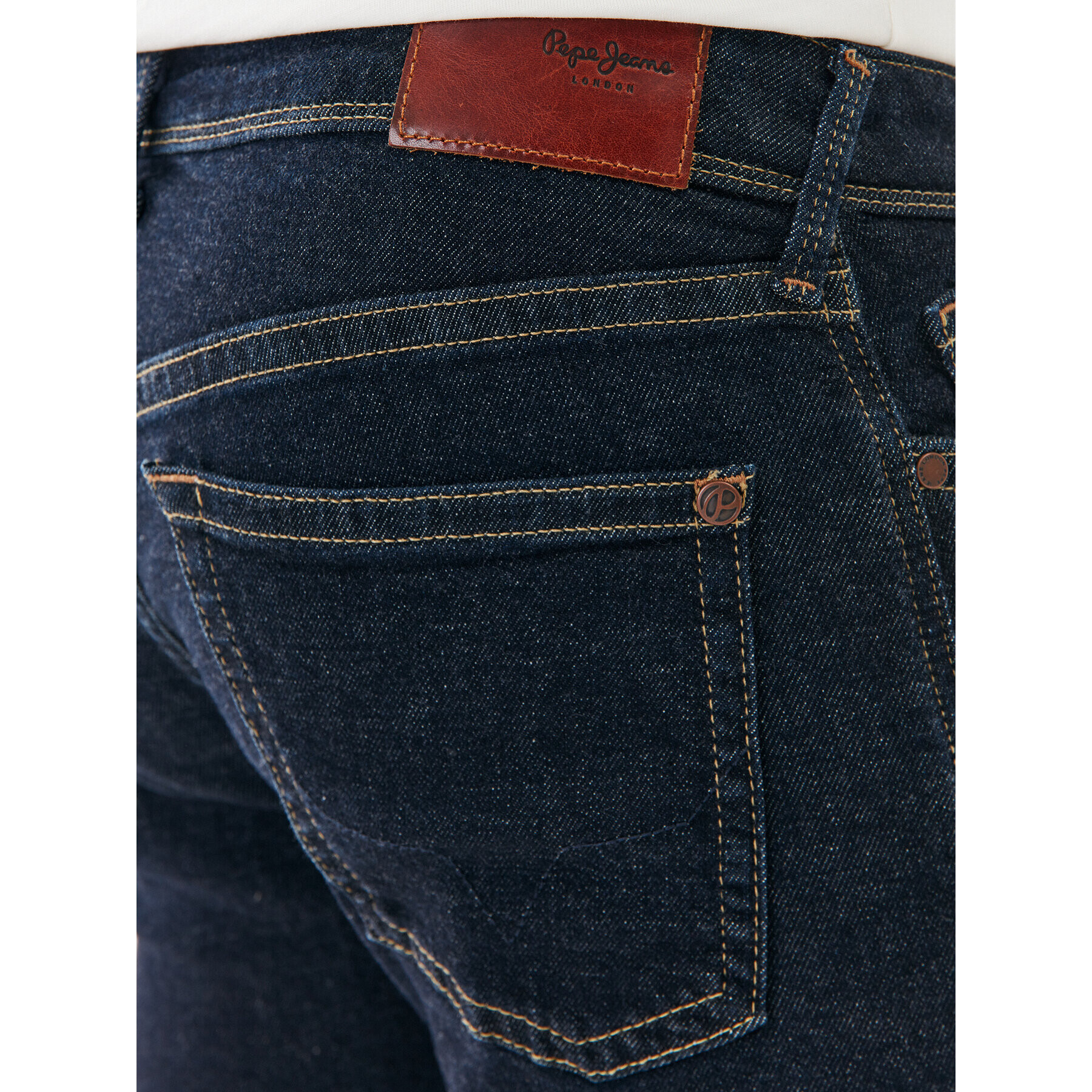 Pepe Jeans Jeansy Hatch PM206322 Tmavomodrá Slim Fit - Pepit.cz