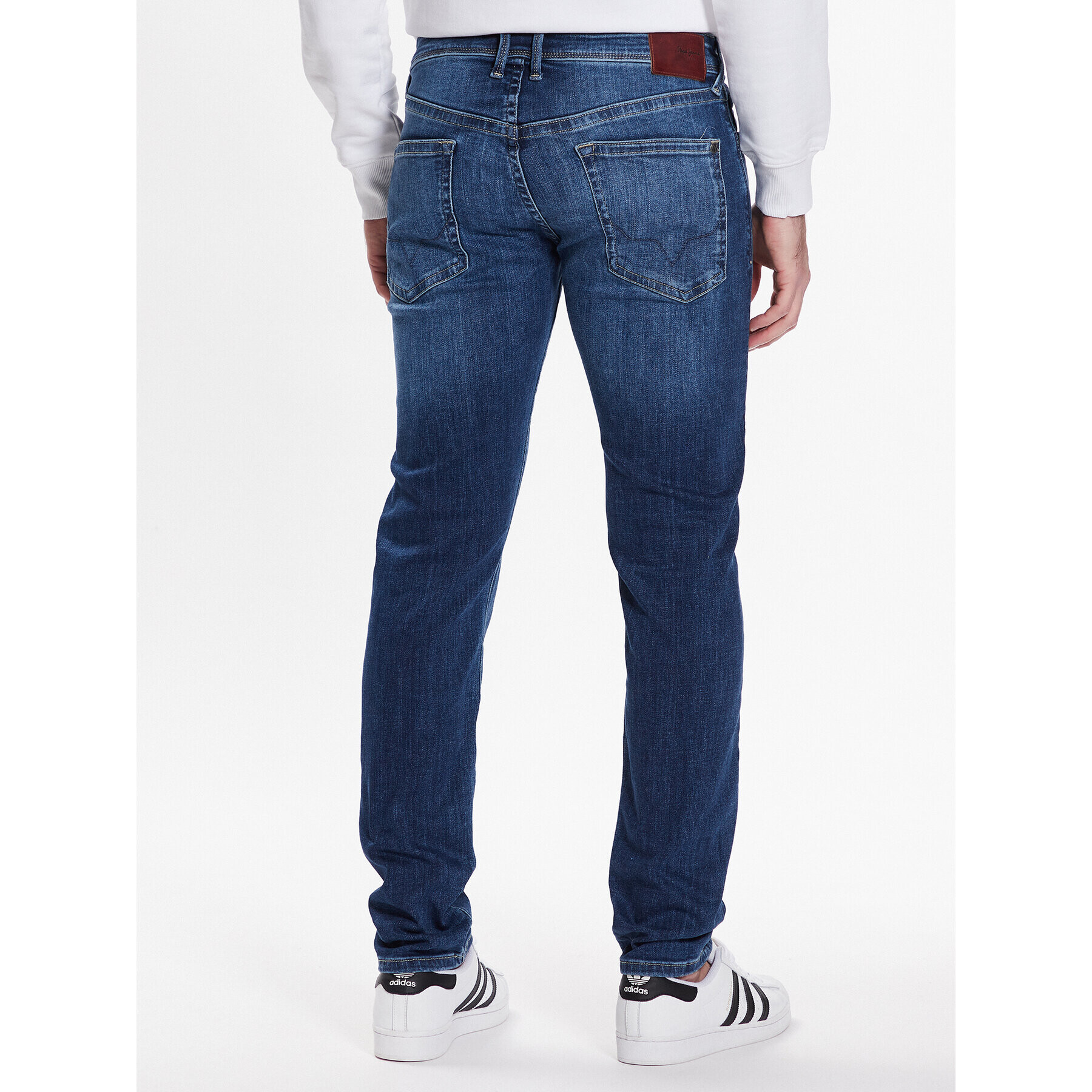 Pepe Jeans Jeansy Hatch PM206322HN0 Modrá Slim Fit - Pepit.cz