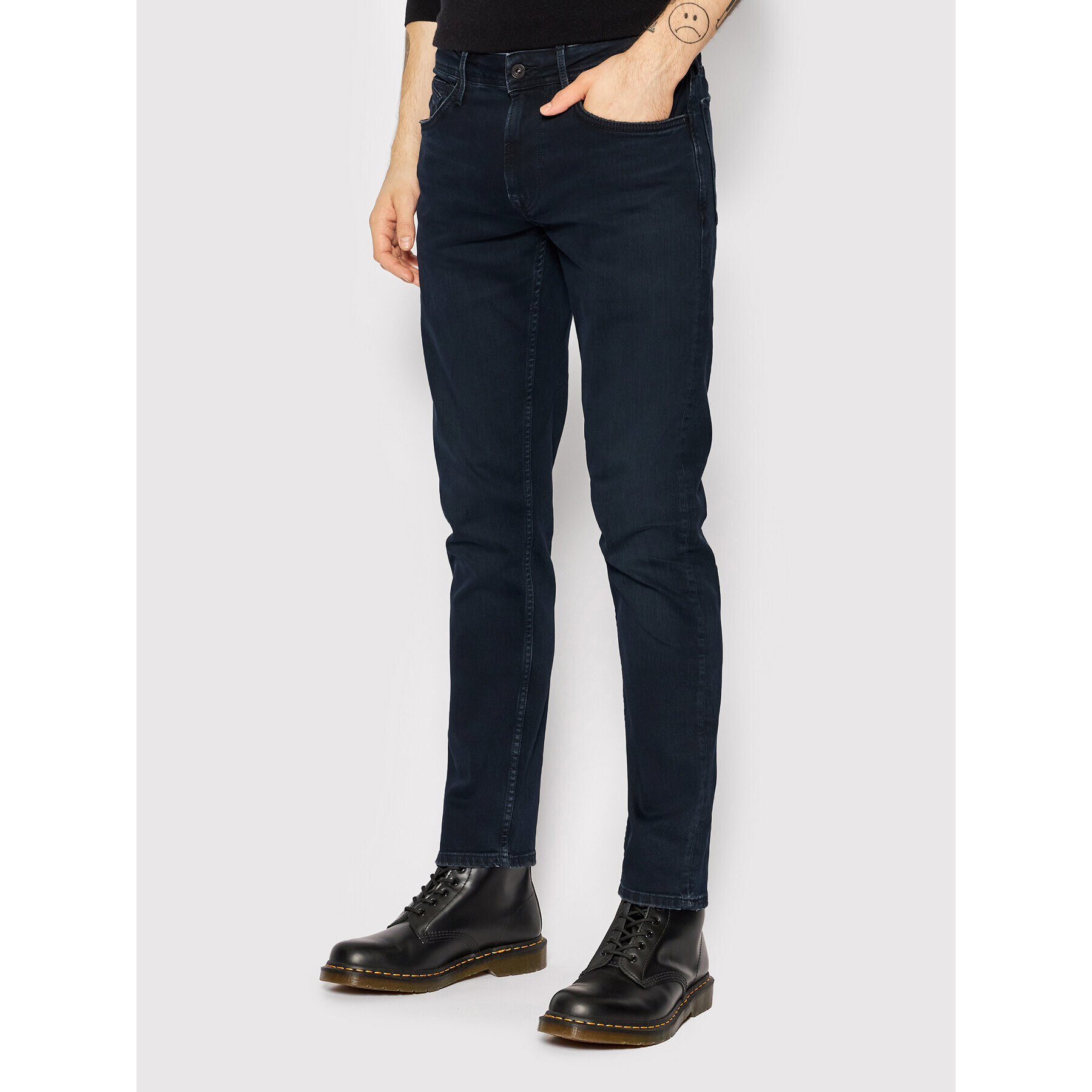 Pepe Jeans Jeansy Hatch PM206323 Tmavomodrá Slim Fit - Pepit.cz