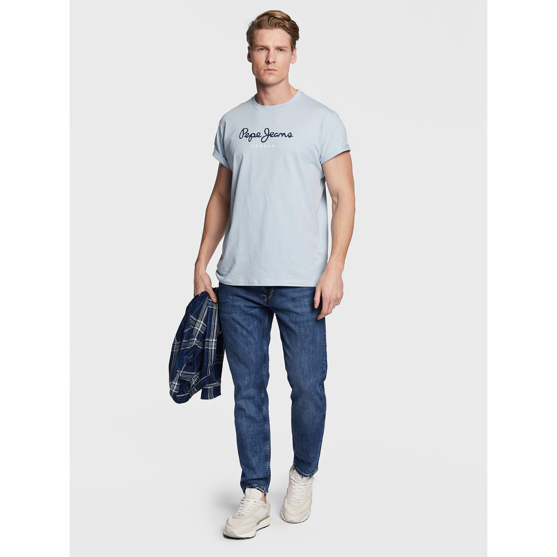 Pepe Jeans Jeansy Hatch PM206323 Tmavomodrá Slim Fit - Pepit.cz