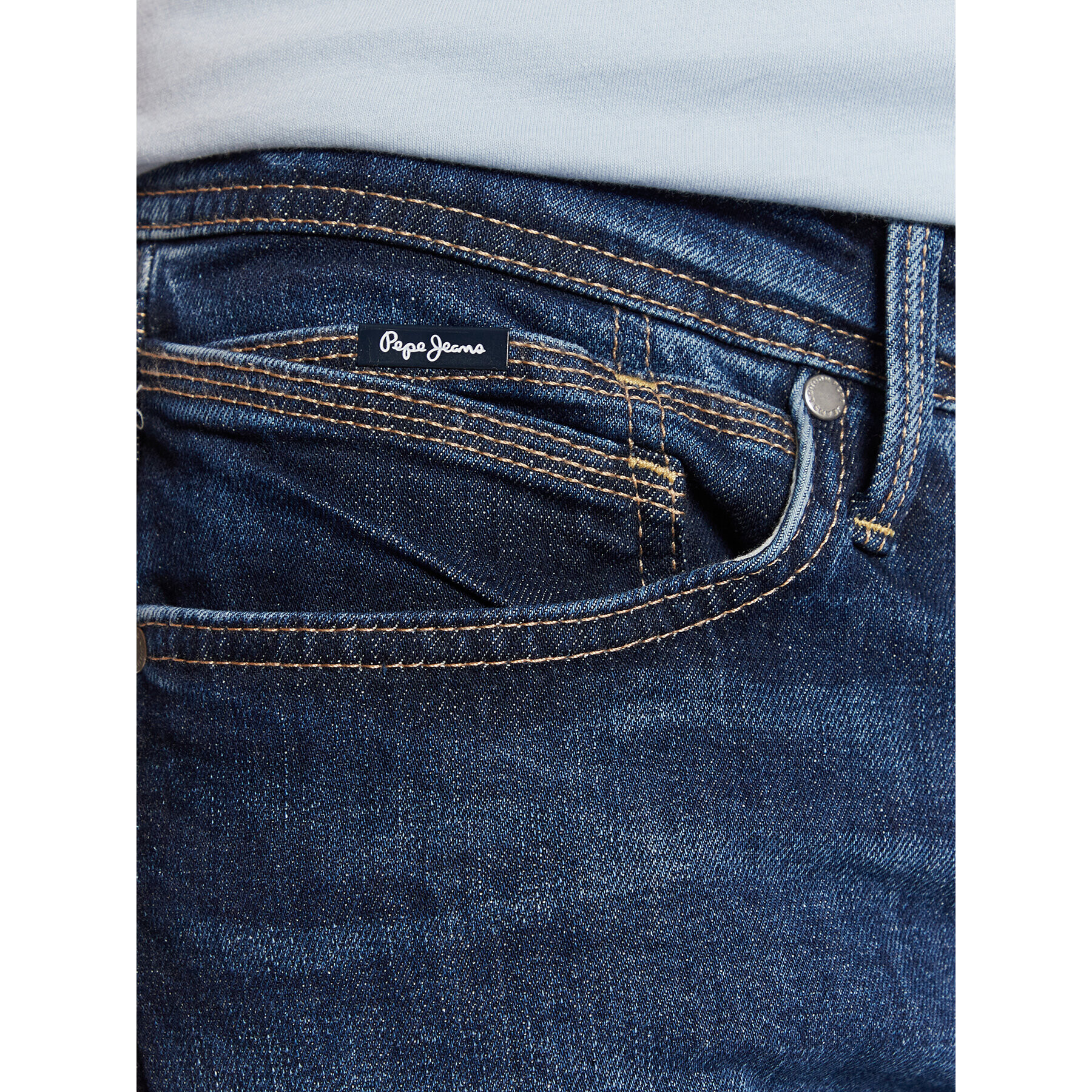 Pepe Jeans Jeansy Hatch PM206323 Tmavomodrá Slim Fit - Pepit.cz