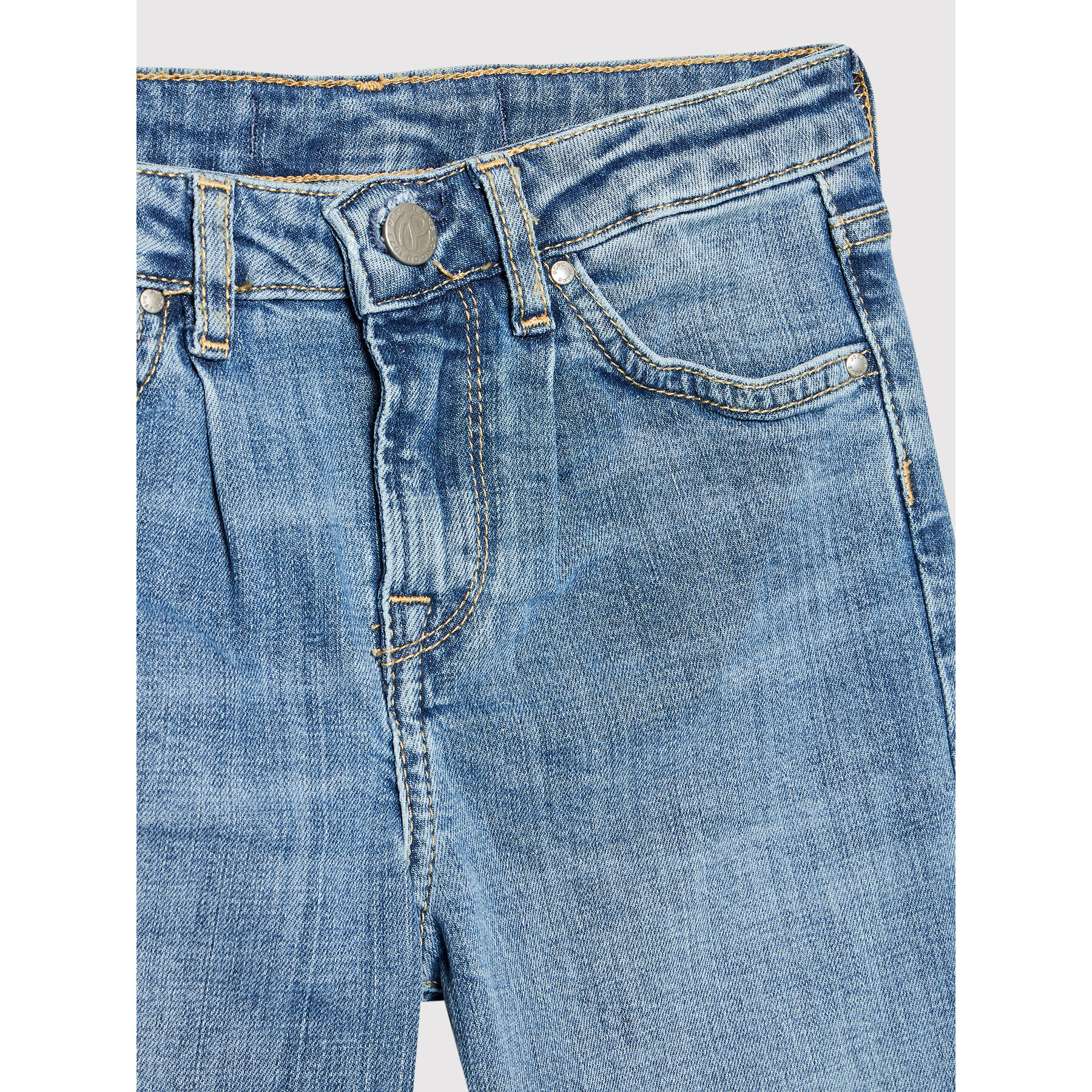 Pepe Jeans Jeansy Jivey PG201586 Modrá Wide Leg - Pepit.cz