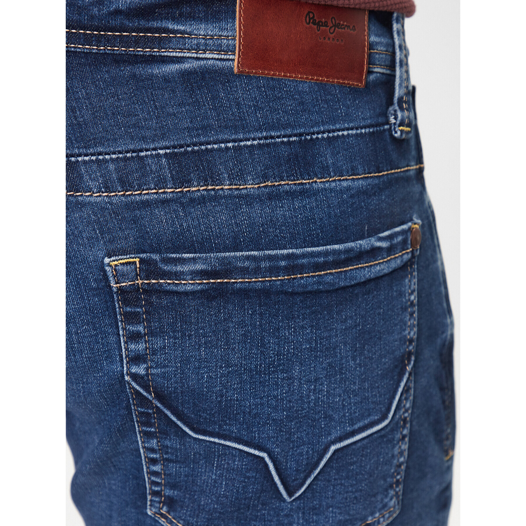 Pepe Jeans Jeansy Kingston Zip PM206468VX30 Modrá Relaxed Fit - Pepit.cz