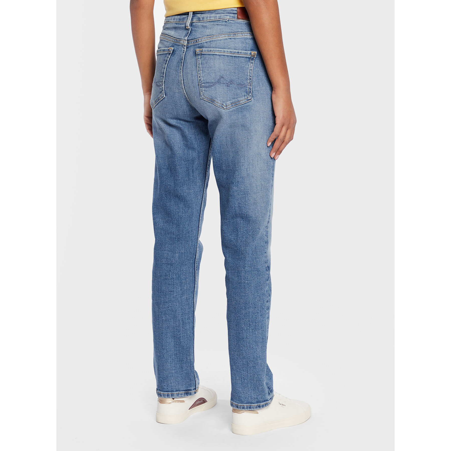 Pepe Jeans Jeansy Mary PL204164 Modrá Straight Fit - Pepit.cz