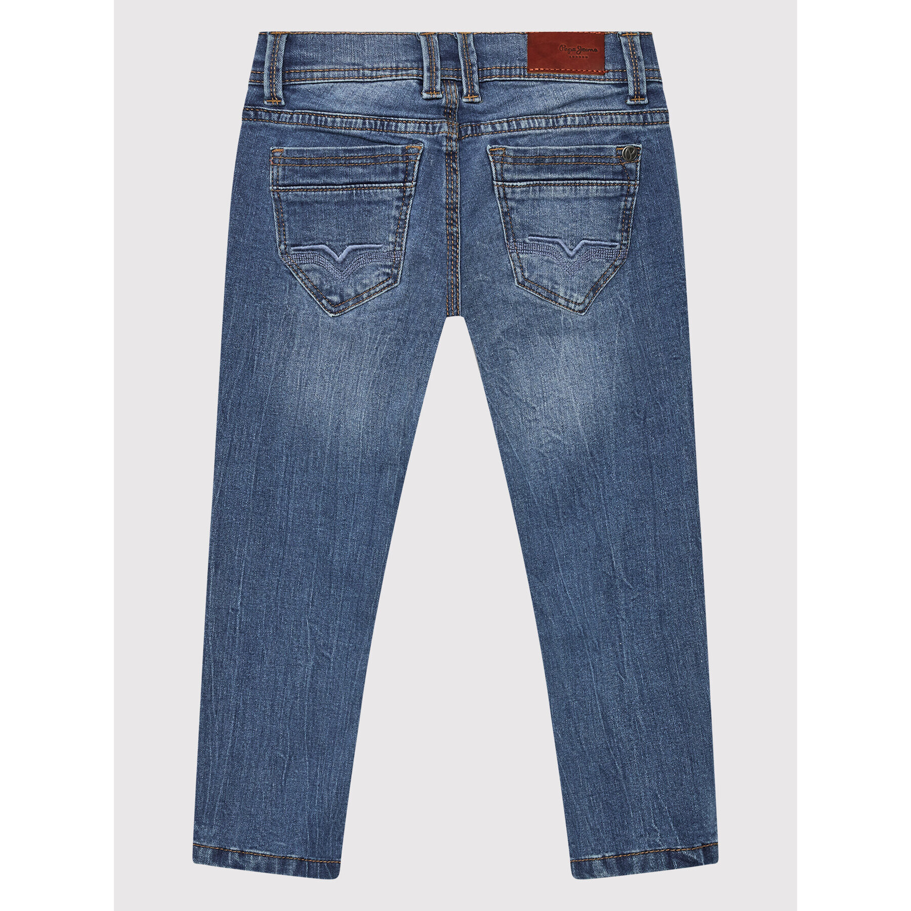 Pepe Jeans Jeansy PB201840 Tmavomodrá Slim Leg - Pepit.cz