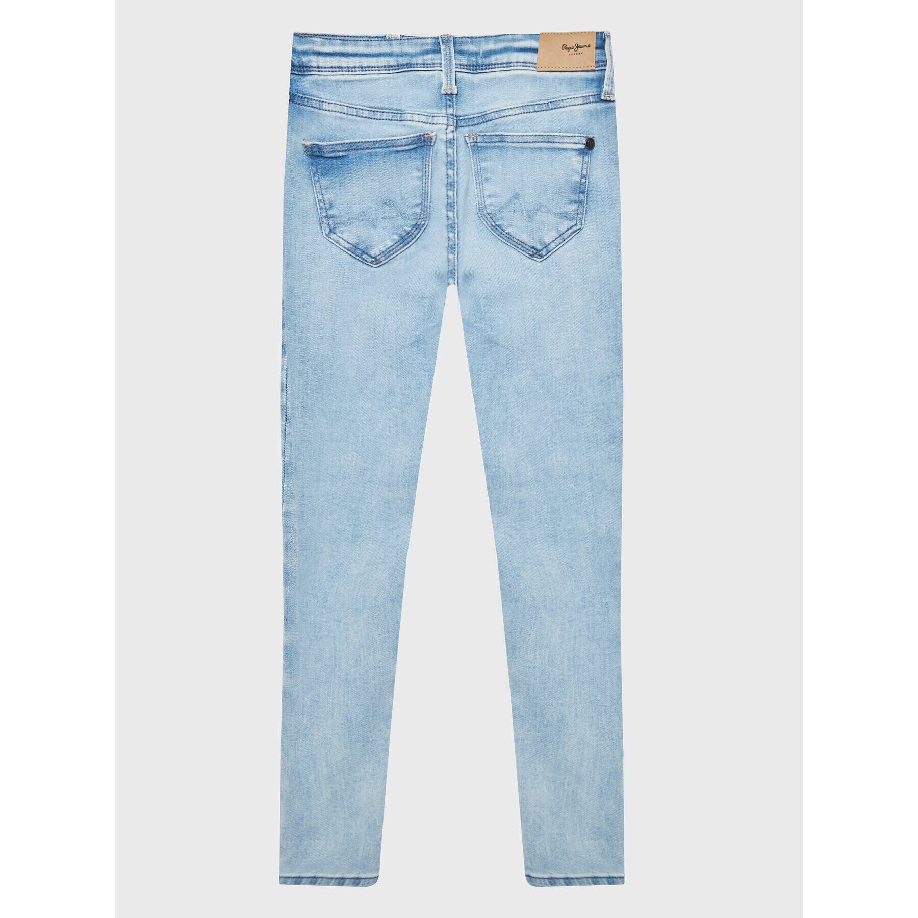 Pepe Jeans Jeansy Pixlette High PG201542PE2 Modrá Skinny Fit - Pepit.cz