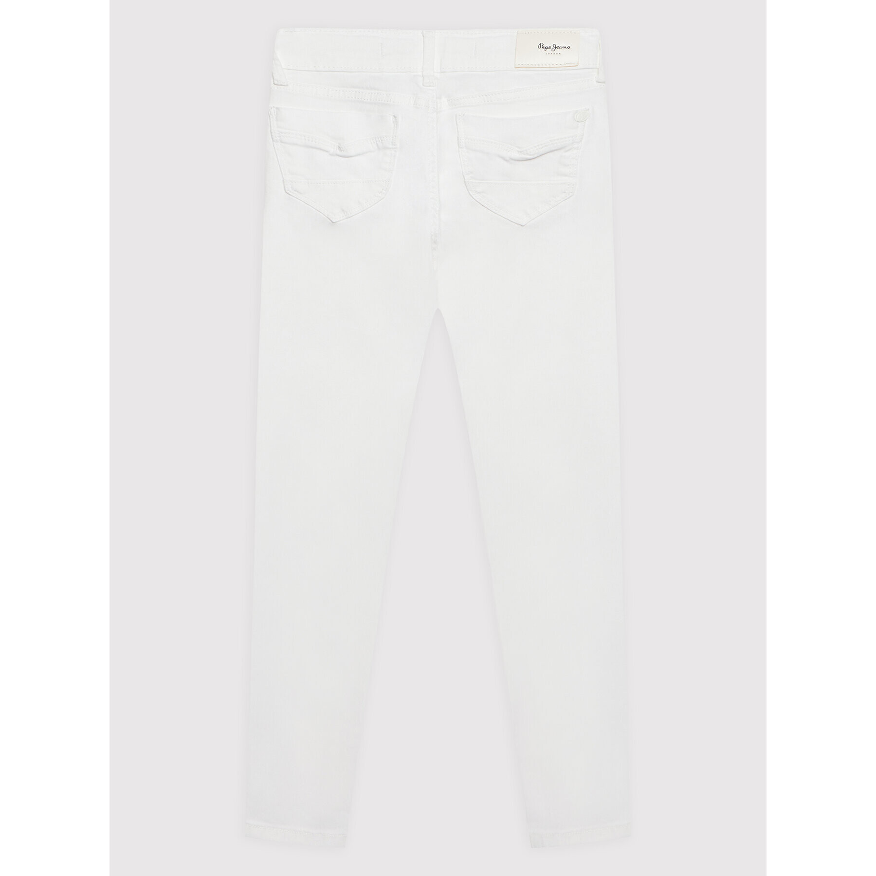 Pepe Jeans Jeansy Pixlette PG201541 Bílá Skinny Fit - Pepit.cz