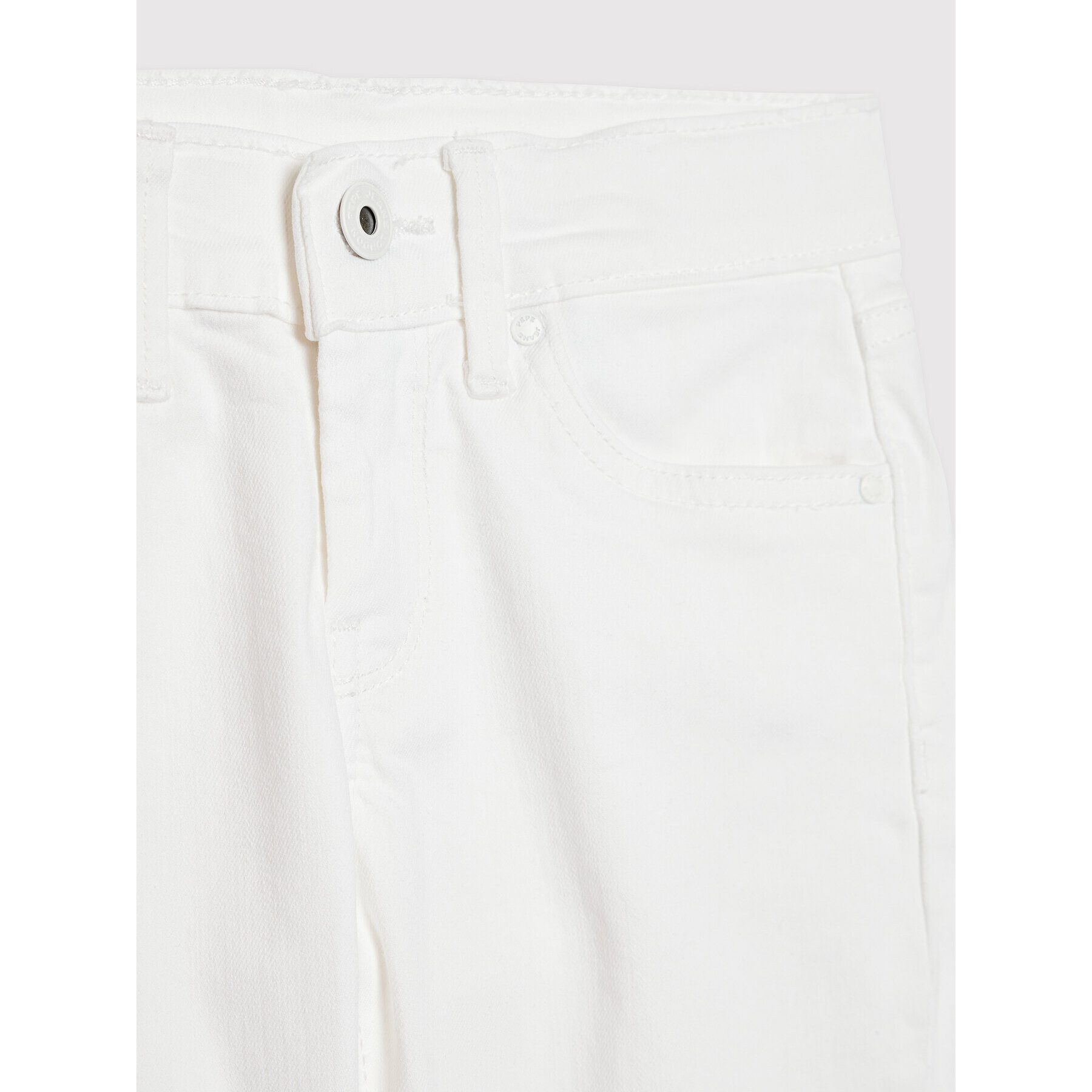 Pepe Jeans Jeansy Pixlette PG201541 Bílá Skinny Fit - Pepit.cz