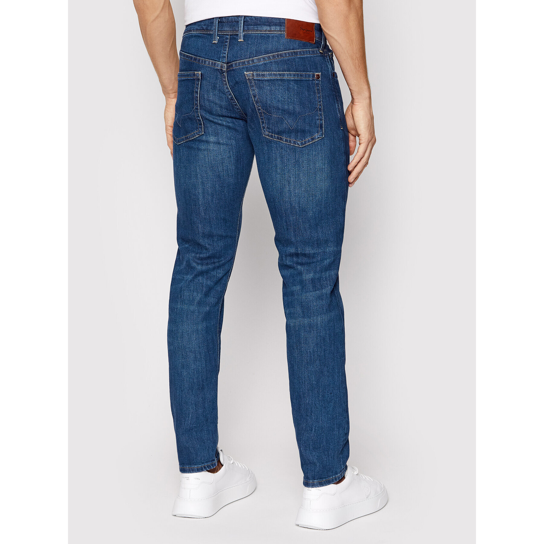 Pepe Jeans Jeansy PM206322 Tmavomodrá Slim Fit - Pepit.cz