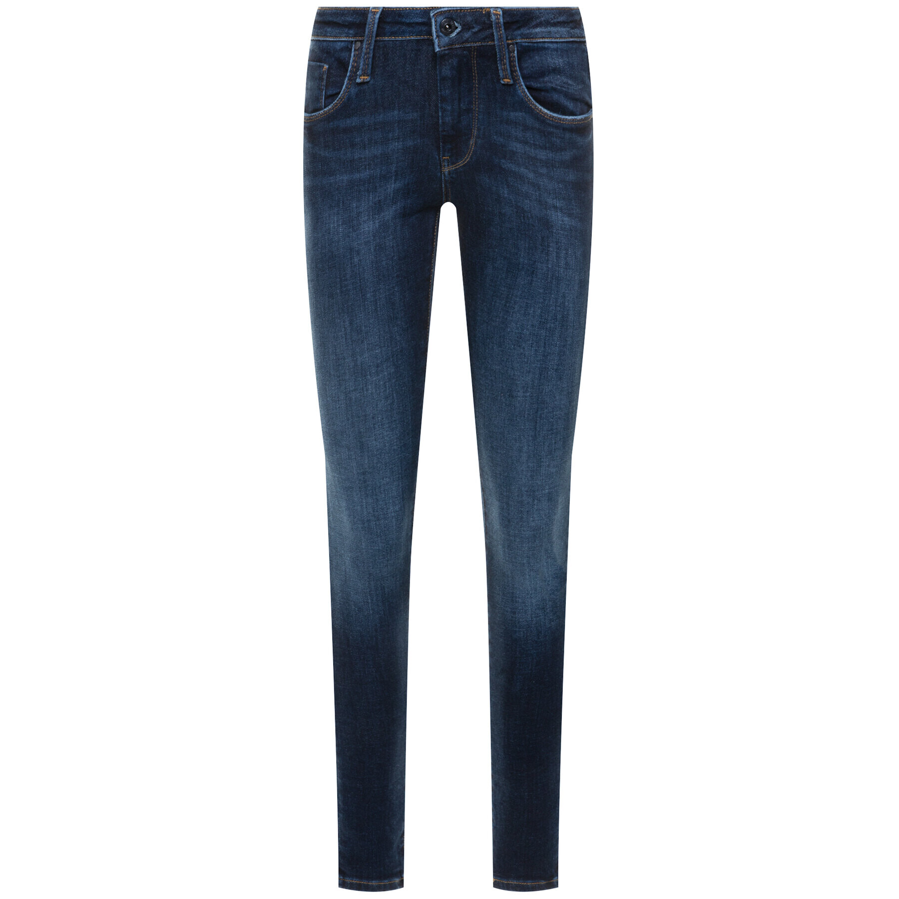 Pepe Jeans Jeansy Regent PL200398 Tmavomodrá Skinny Fit - Pepit.cz