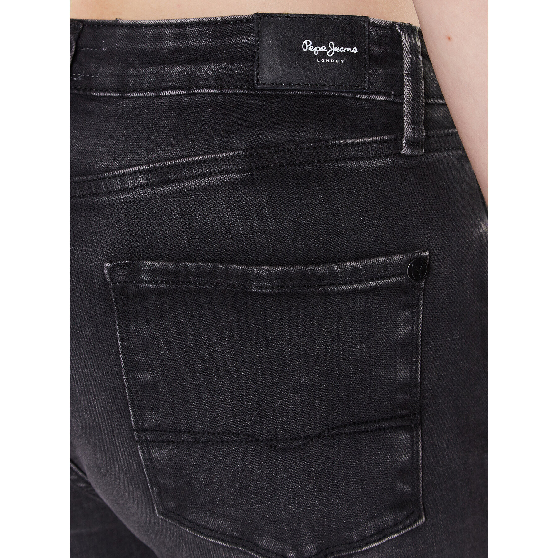 Pepe Jeans Jeansy Regent PL204171 Černá Skinny Fit - Pepit.cz