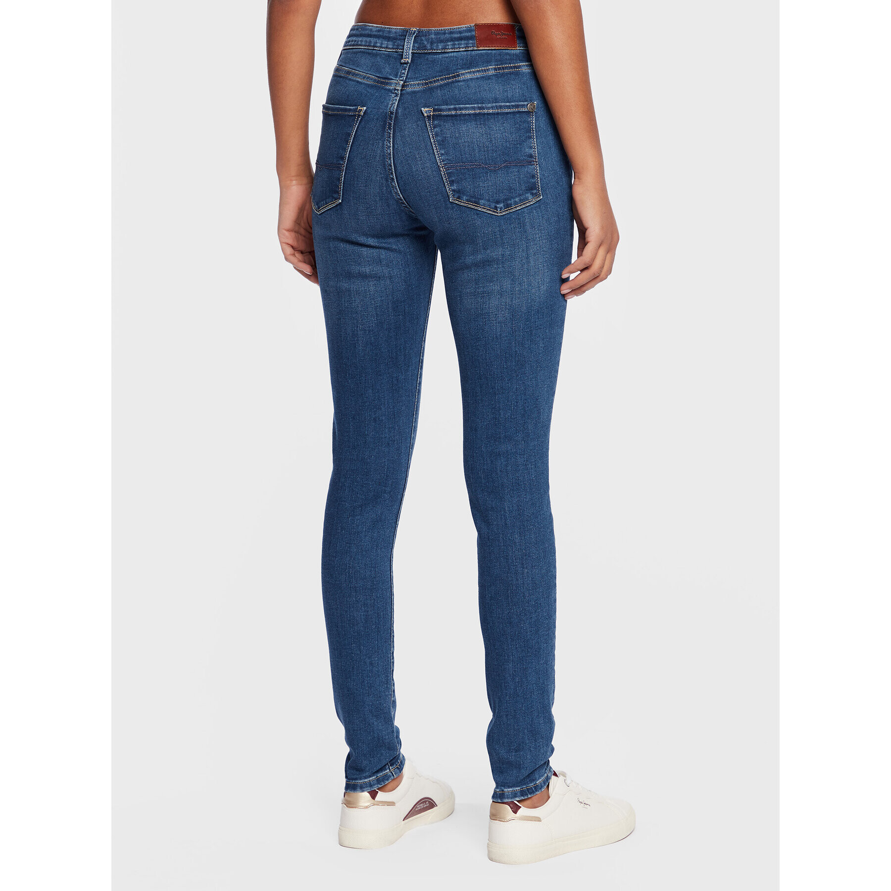 Pepe Jeans Jeansy Regent PL204171 Modrá Skinny Fit - Pepit.cz