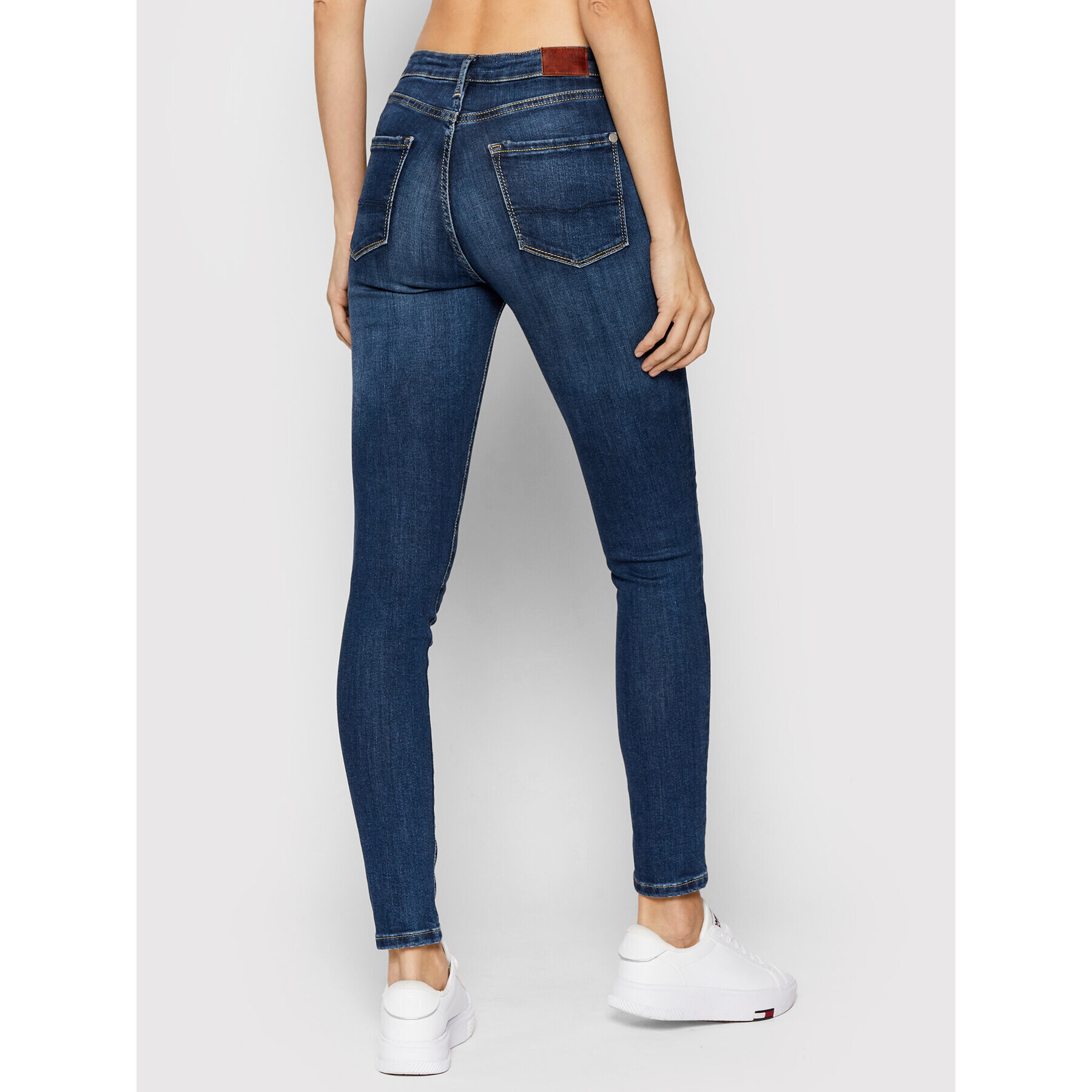 Pepe Jeans Jeansy Regent PL204171 Tmavomodrá Skinny Fit - Pepit.cz