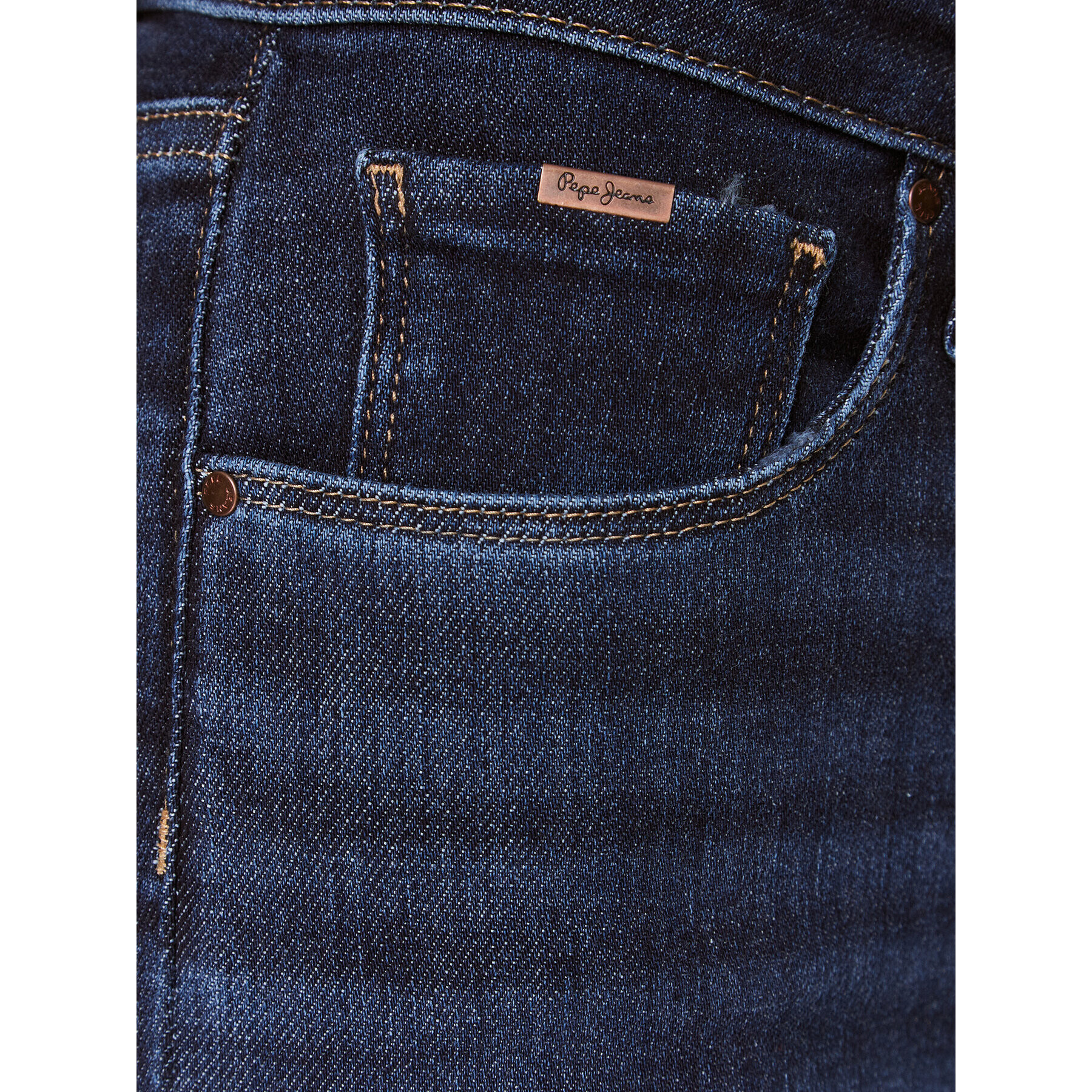 Pepe Jeans Jeansy Regent PL204171 Tmavomodrá Skinny Fit - Pepit.cz