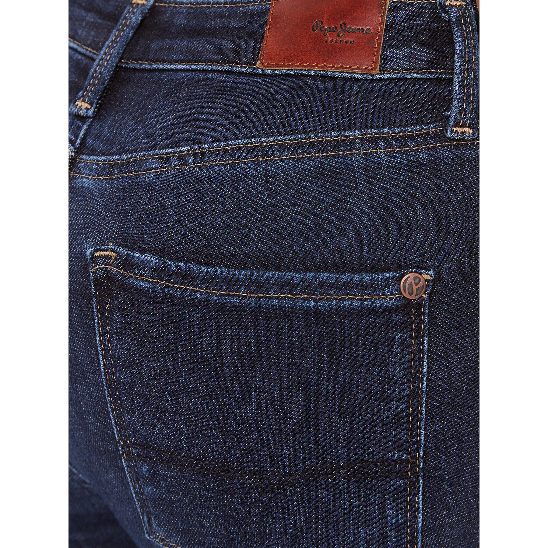 Pepe Jeans Jeansy Regent PL204171 Tmavomodrá Skinny Fit - Pepit.cz