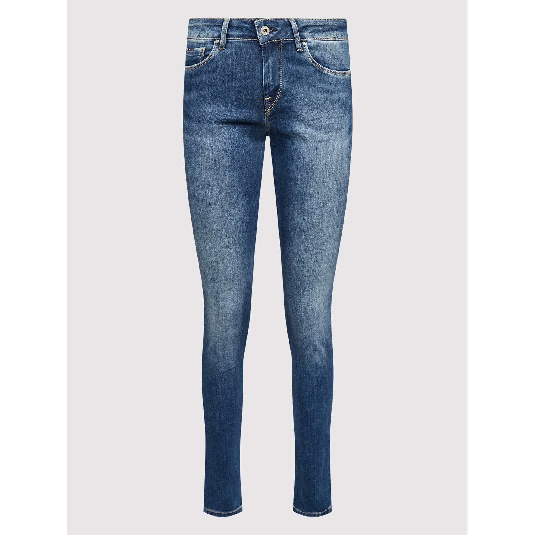 Pepe Jeans Jeansy Soho PL204174 Modrá Skinny Fit - Pepit.cz