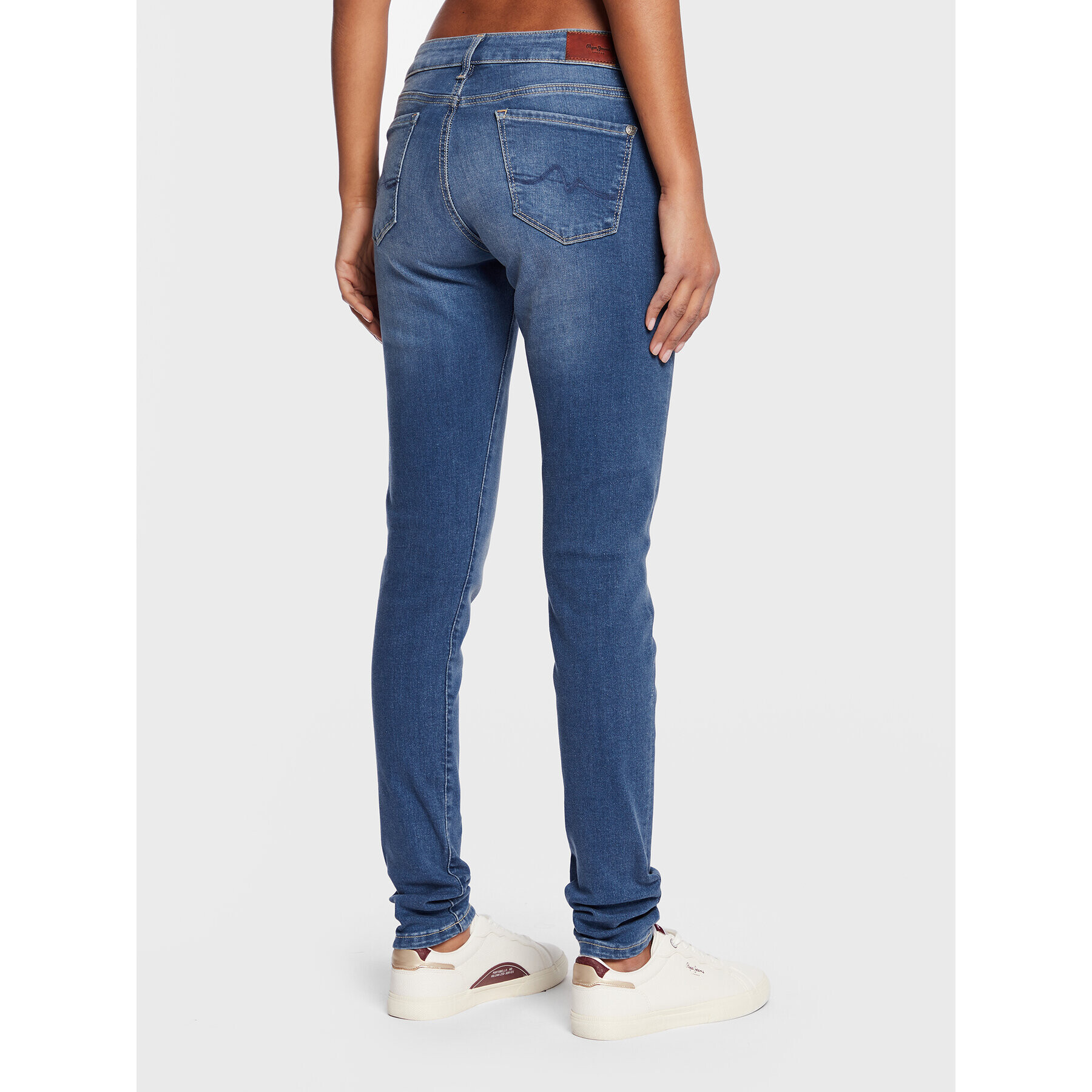 Pepe Jeans Jeansy Soho PL204174 Modrá Skinny Fit - Pepit.cz