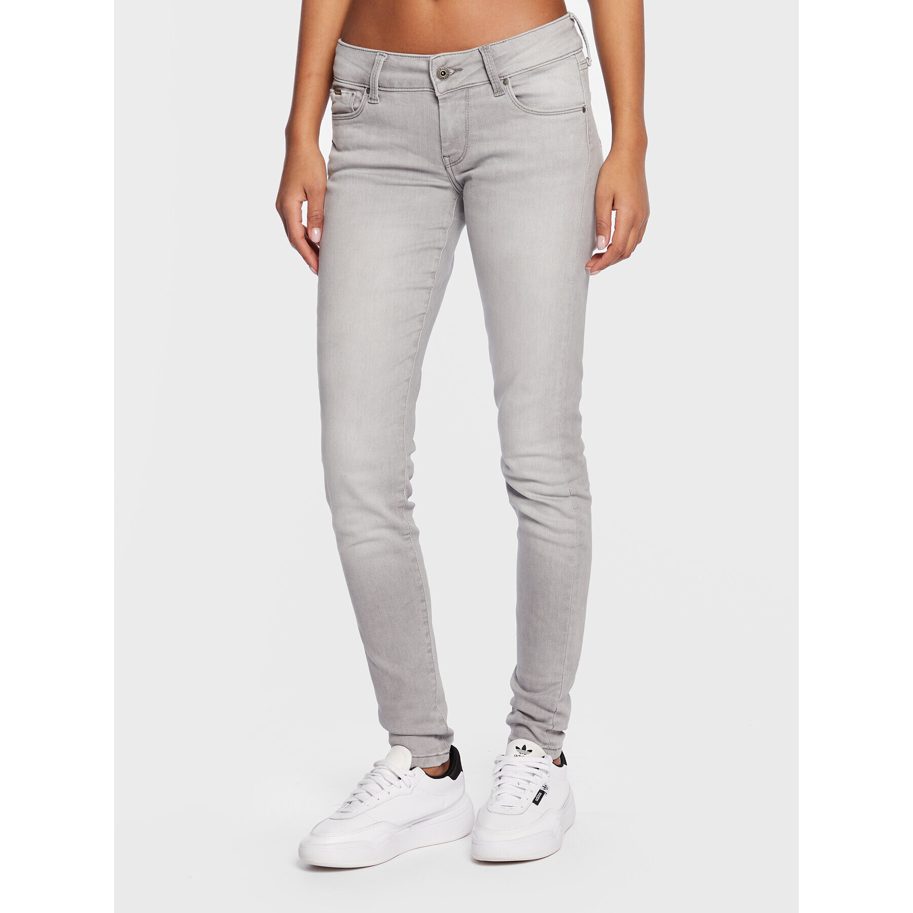 Pepe Jeans Jeansy Soho PL204174 Šedá Skinny Fit - Pepit.cz