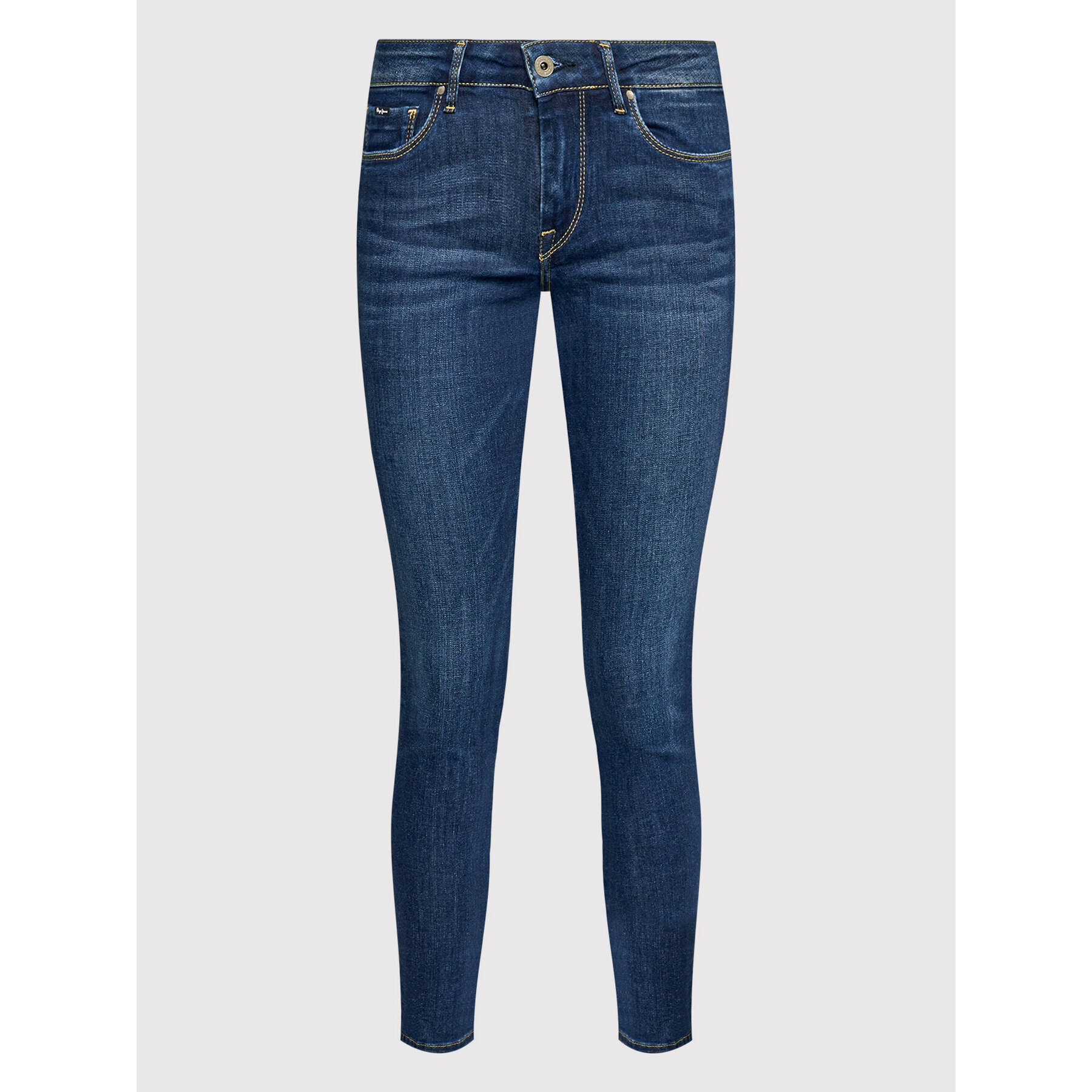 Pepe Jeans Jeansy Soho PL204174 Tmavomodrá Skinny Fit - Pepit.cz