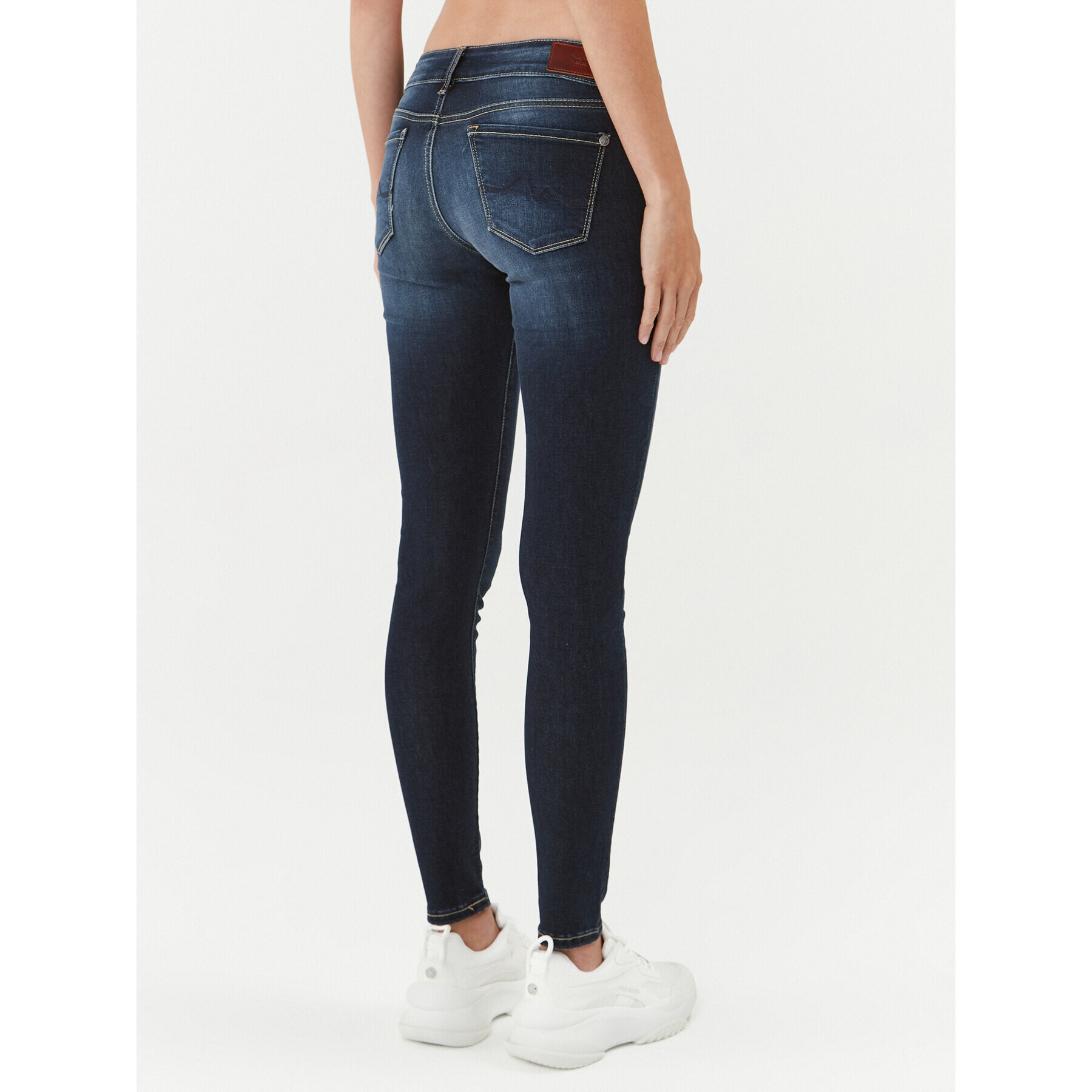 Pepe Jeans Jeansy Soho PL204174 Tmavomodrá Skinny Fit - Pepit.cz