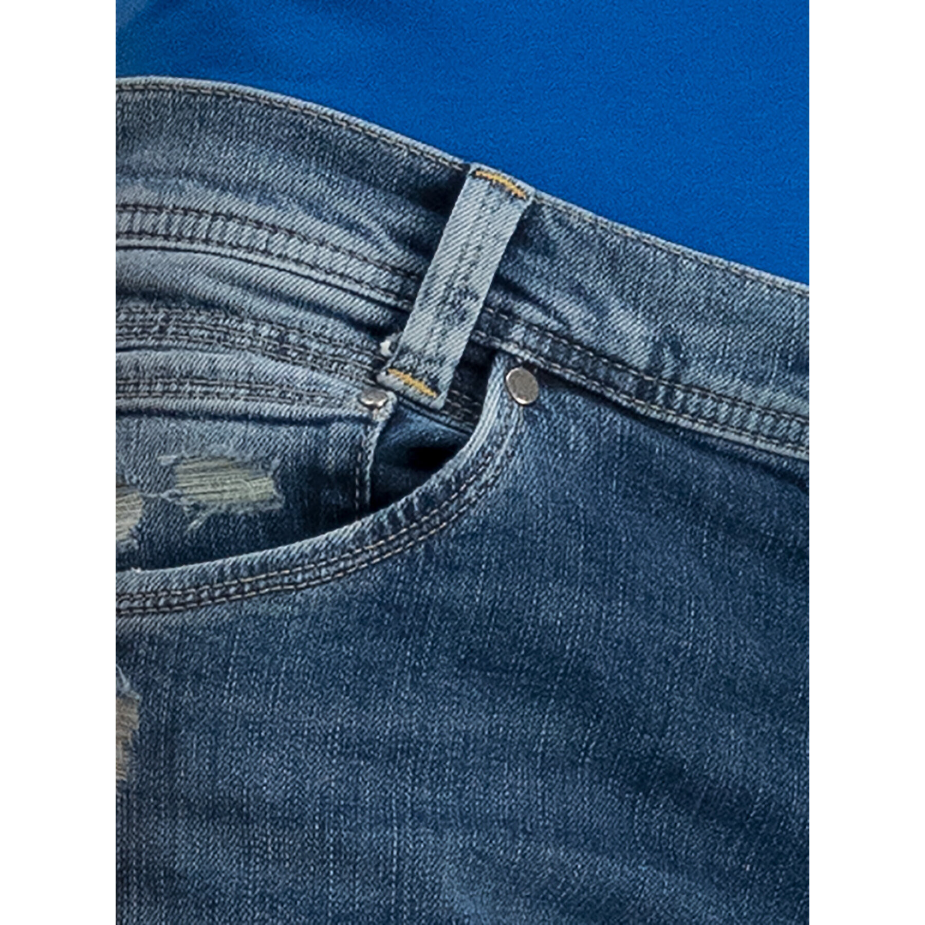 Pepe Jeans Jeansy Spike PM200029 Modrá Slim Fit - Pepit.cz