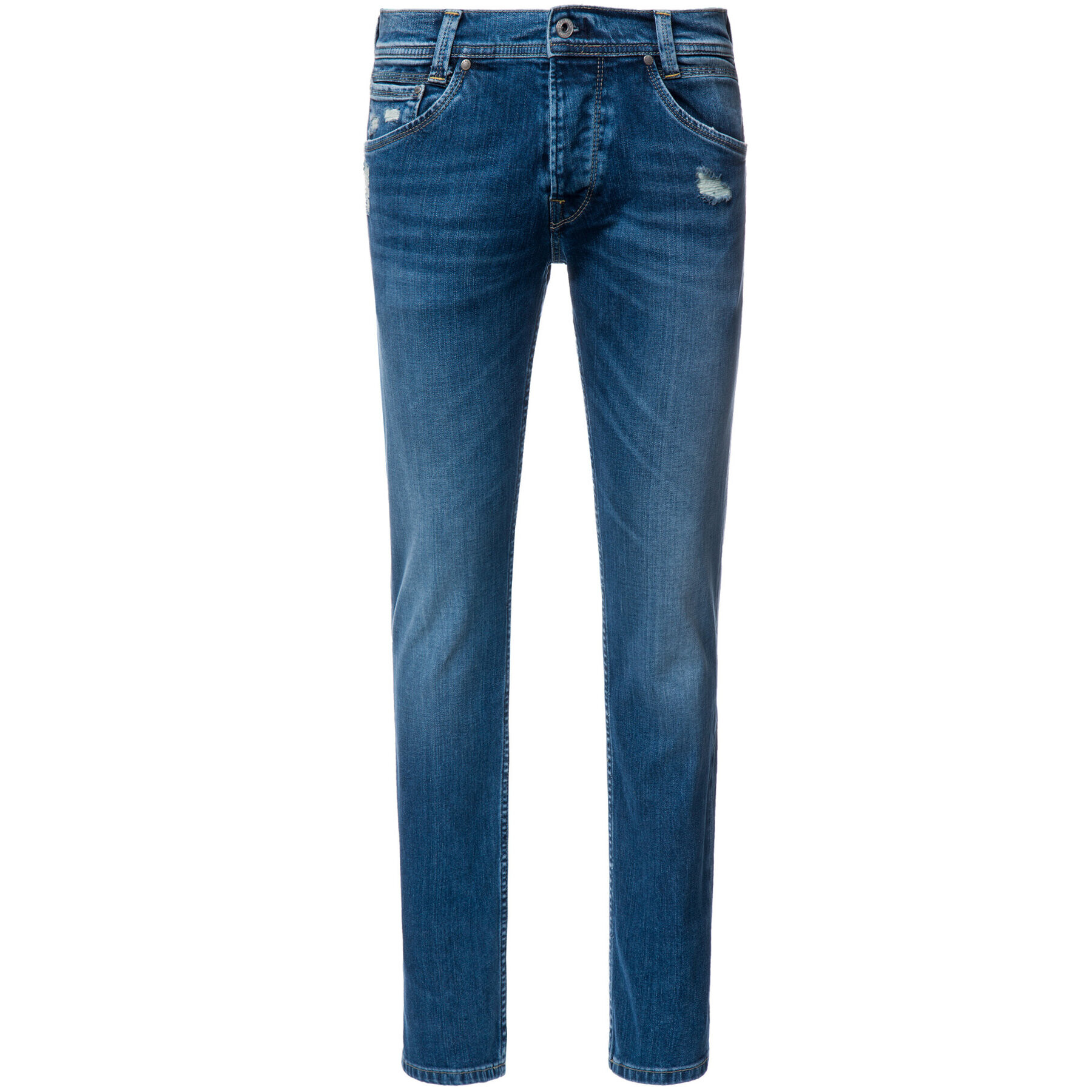 Pepe Jeans Jeansy Spike PM200029 Modrá Slim Fit - Pepit.cz