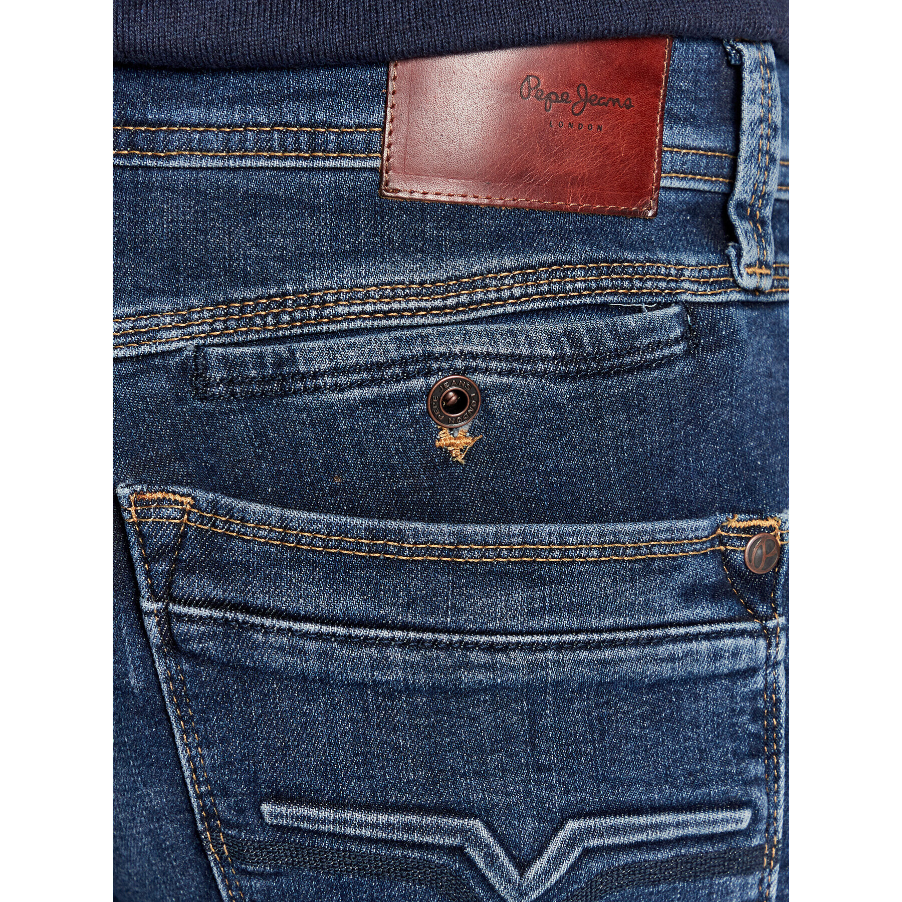 Pepe Jeans Jeansy Spike PM206325 Modrá Regular Fit - Pepit.cz