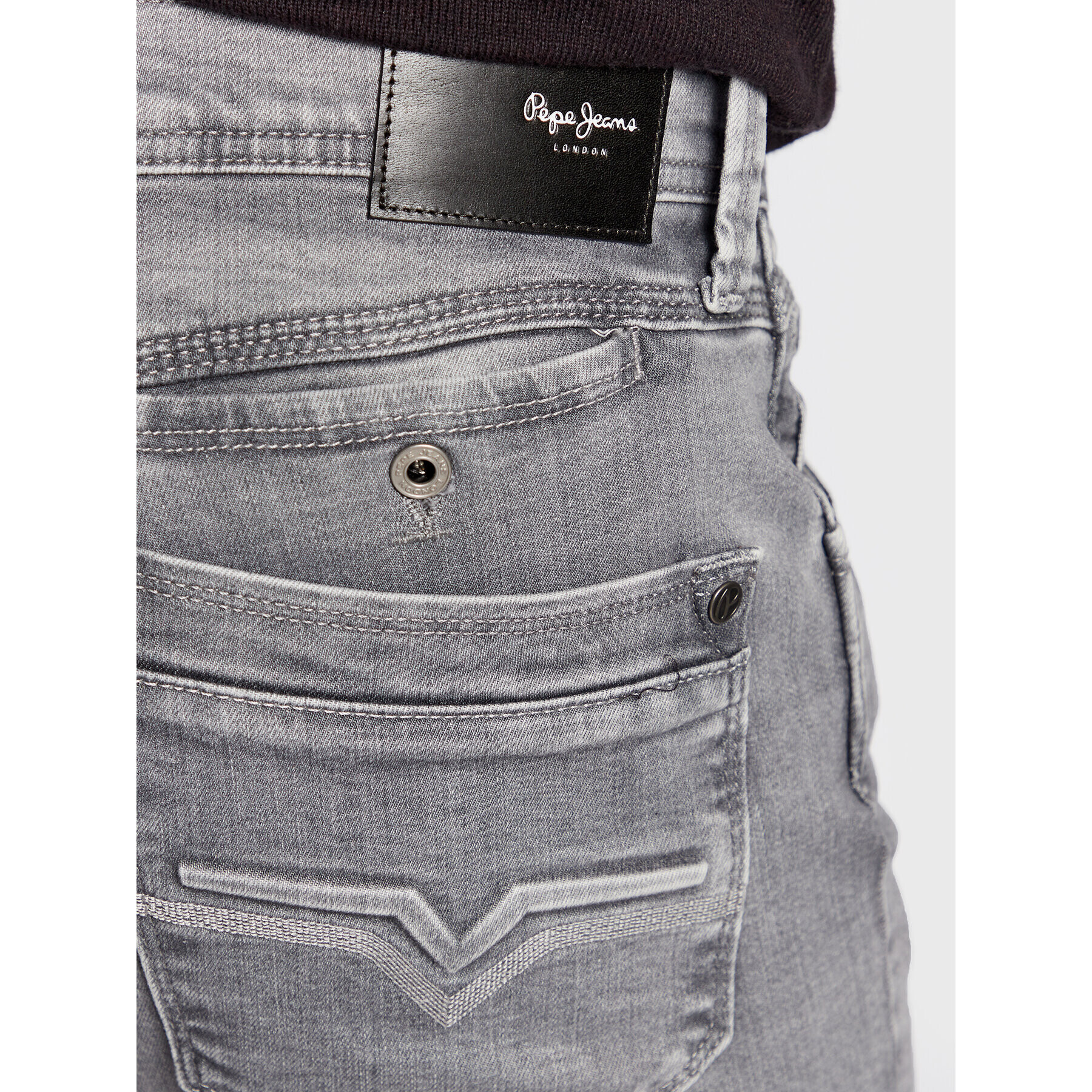 Pepe Jeans Jeansy Spike PM206325 Šedá Regular Fit - Pepit.cz