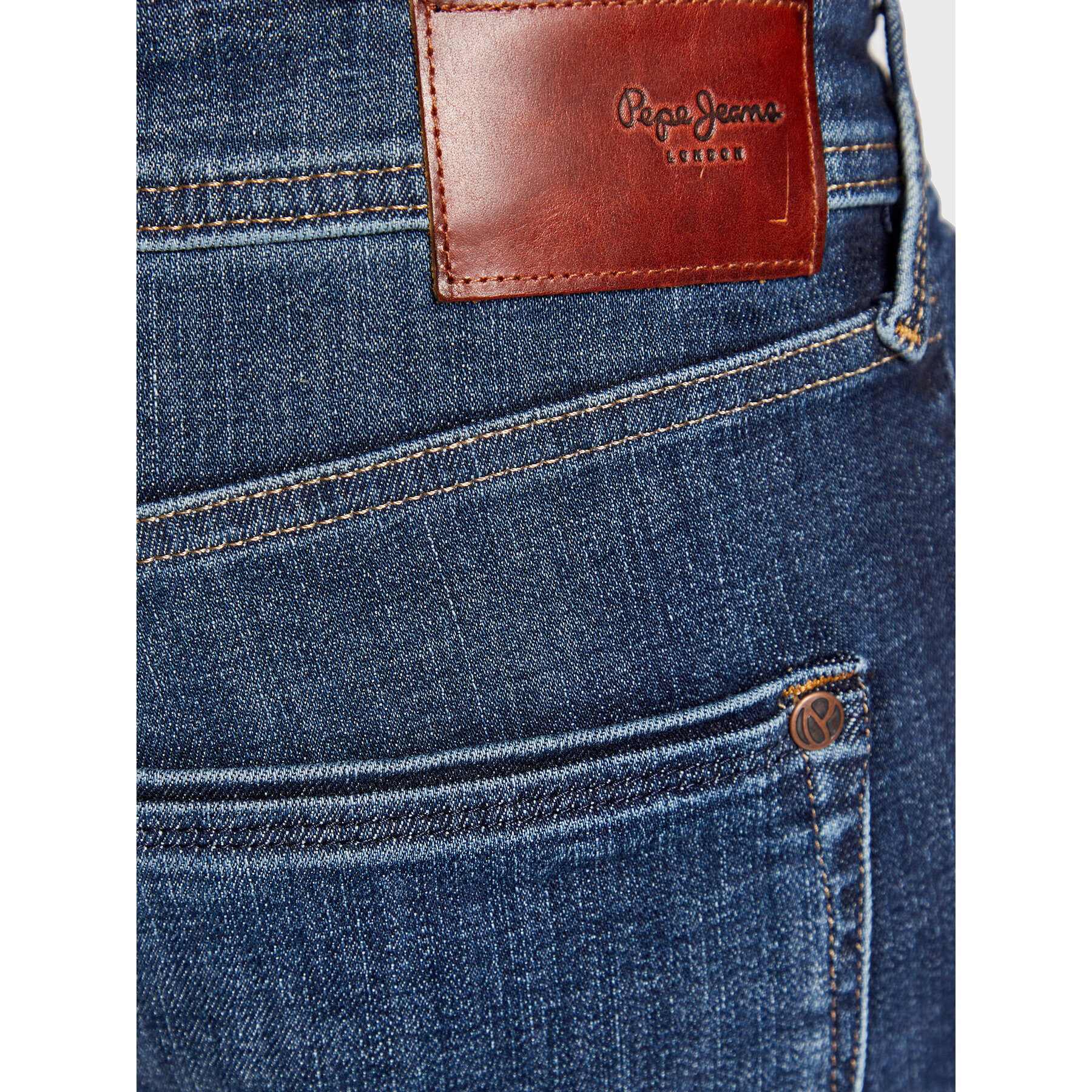 Pepe Jeans Jeansy Stanley PM206326 Modrá Taper Fit - Pepit.cz