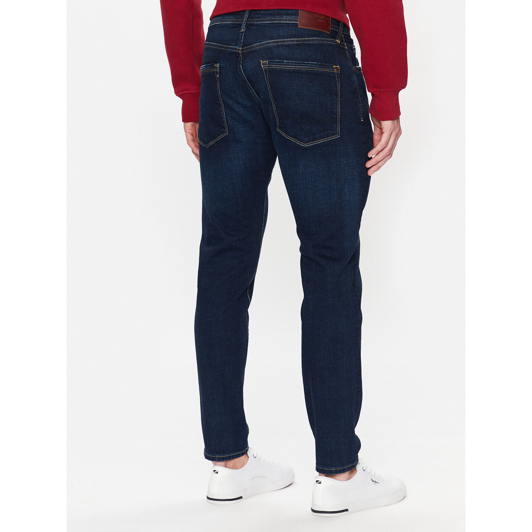 Pepe Jeans Jeansy Stanley PM206326 Modrá Taper Fit - Pepit.cz