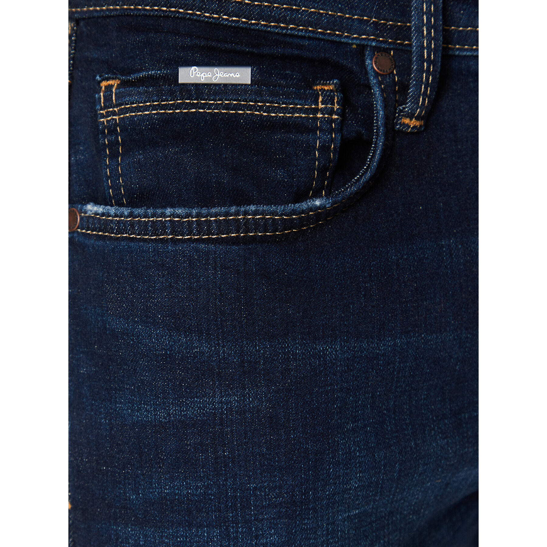 Pepe Jeans Jeansy Stanley PM206326 Modrá Taper Fit - Pepit.cz