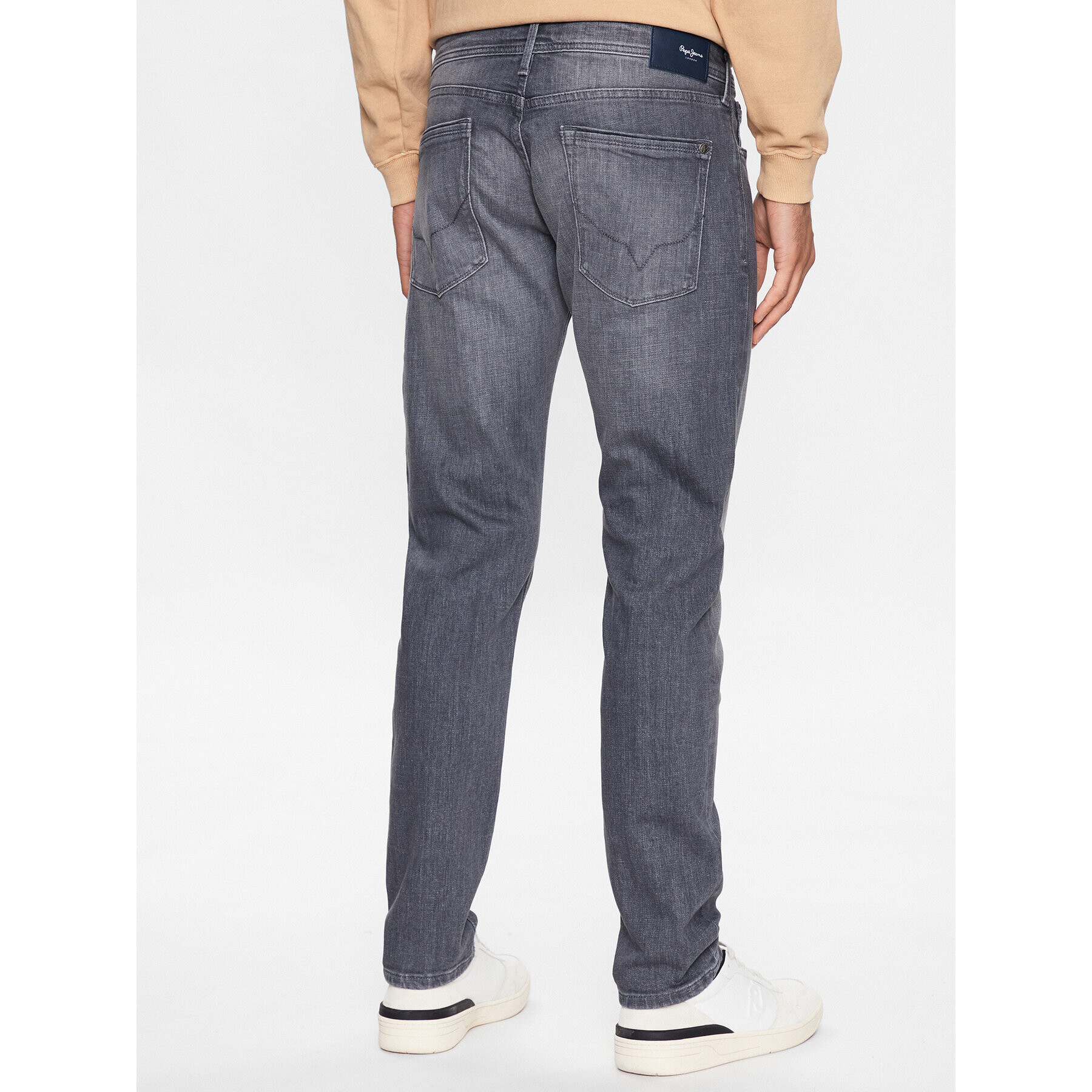 Pepe Jeans Jeansy Stanley PM206326 Šedá Taper Fit - Pepit.cz