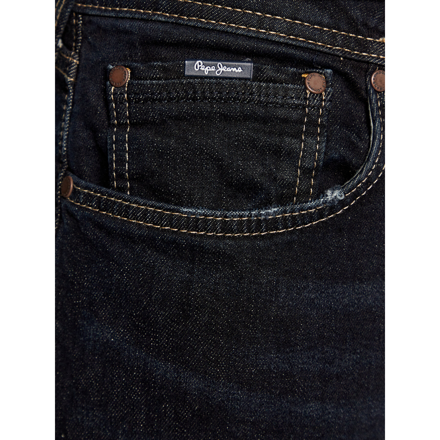 Pepe Jeans Jeansy Stanley PM206326 Šedá Taper Fit - Pepit.cz