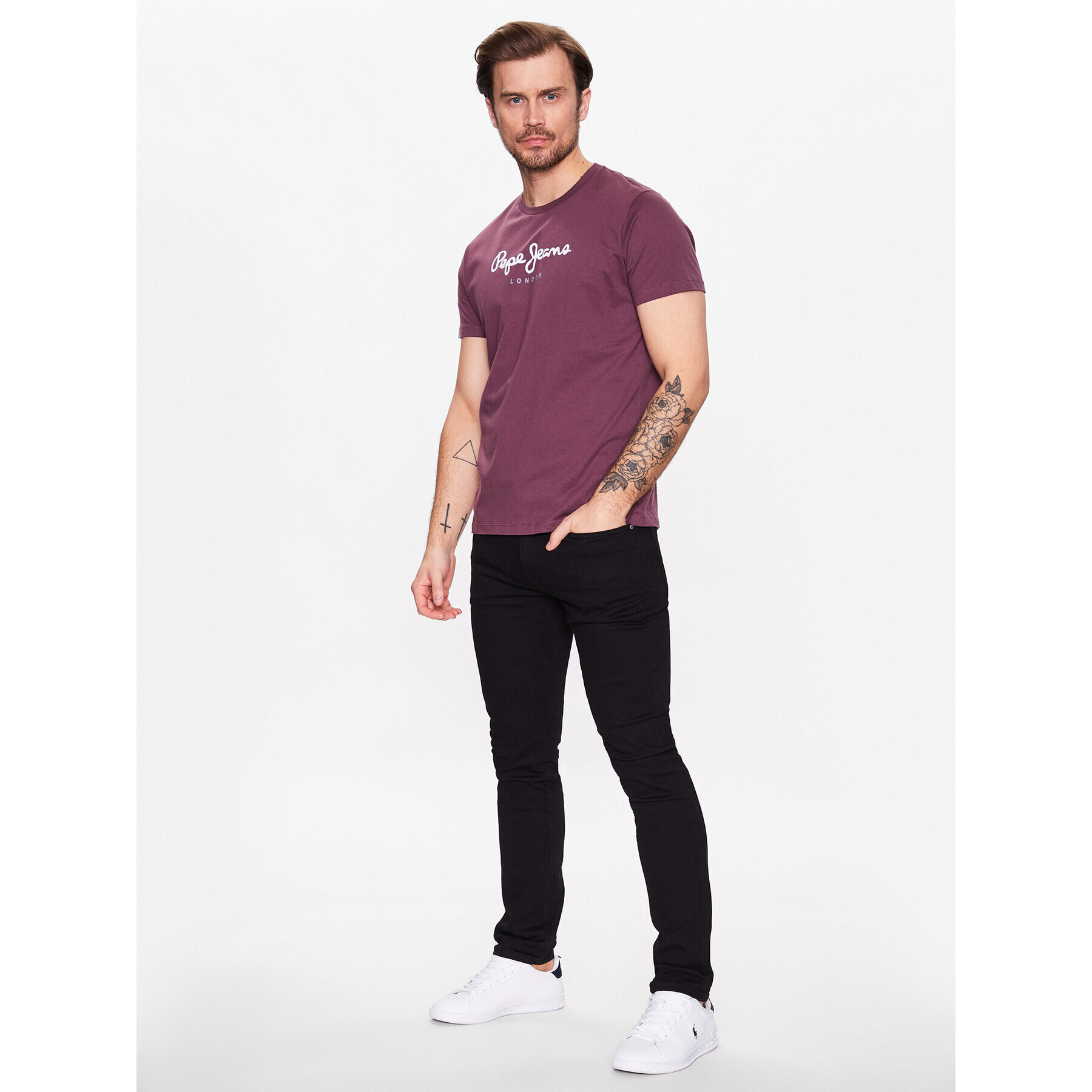 Pepe Jeans Jeansy Stanley PM206326XE5 Modrá Regular Fit - Pepit.cz