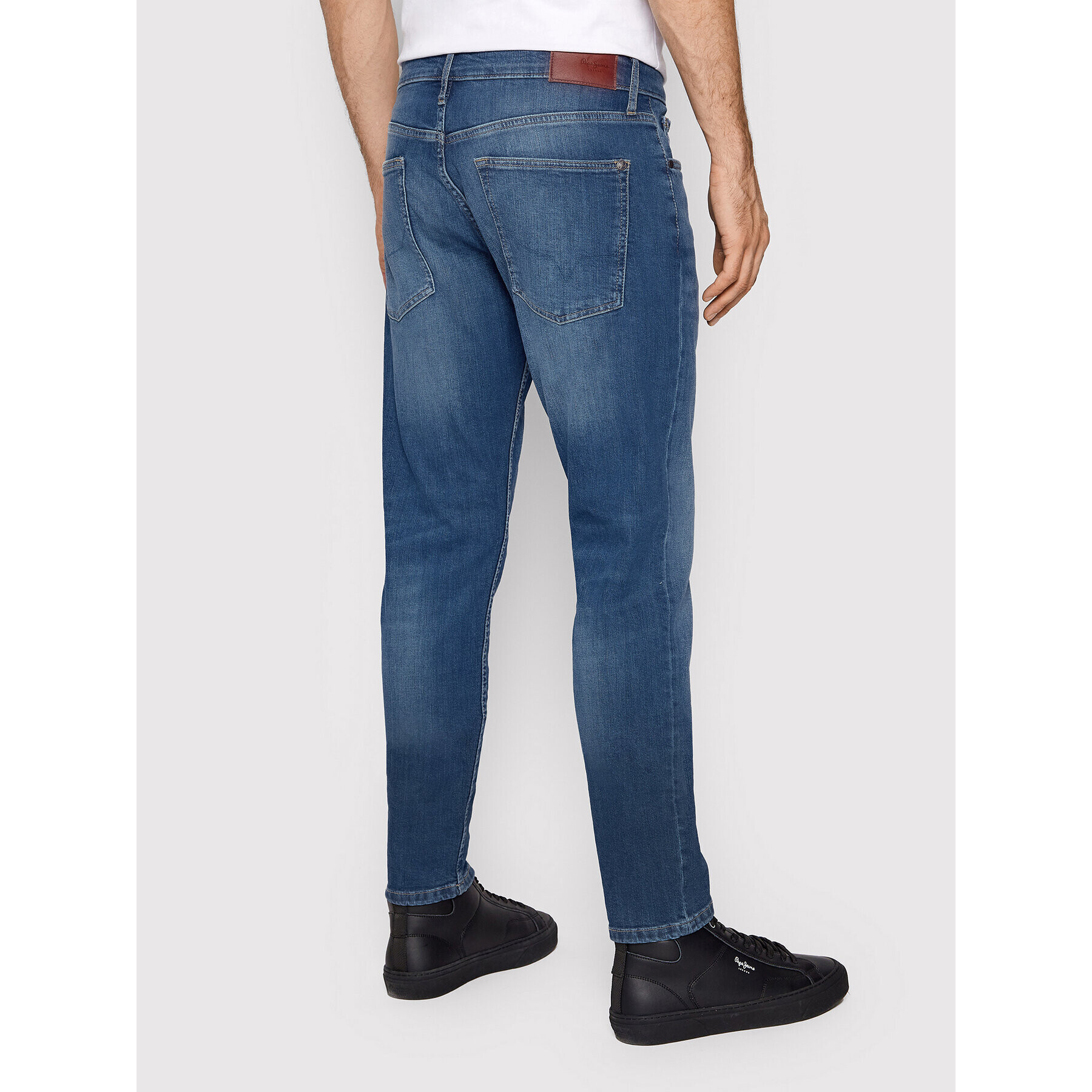 Pepe Jeans Jeansy Stanley PM206327 Modrá Slim Fit - Pepit.cz