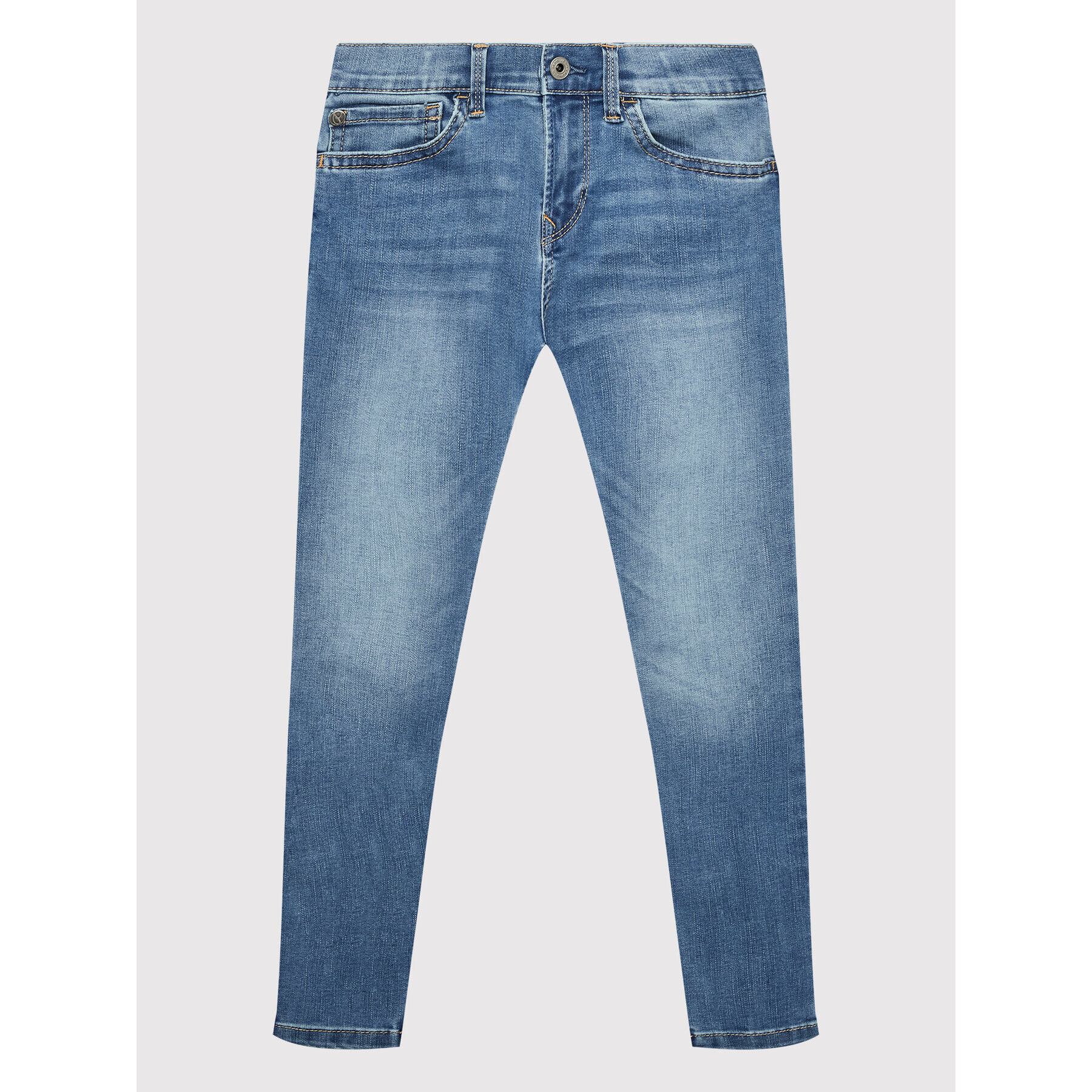 Pepe Jeans Jeansy Teo PB201842 Modrá Super Skinny Fit - Pepit.cz