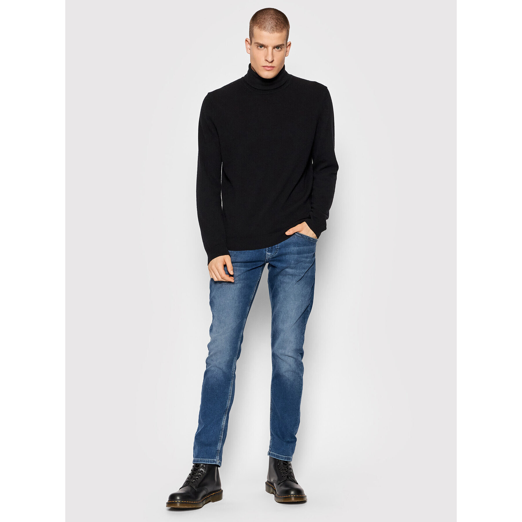 Pepe Jeans Jeansy Track PM206328 Modrá Regular Fit - Pepit.cz