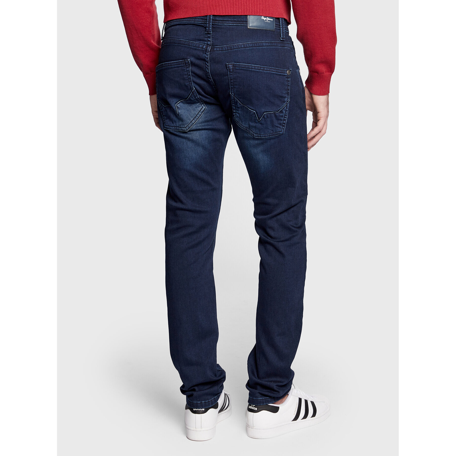 Pepe Jeans Jeansy Track PM206328 Tmavomodrá Regular Fit - Pepit.cz