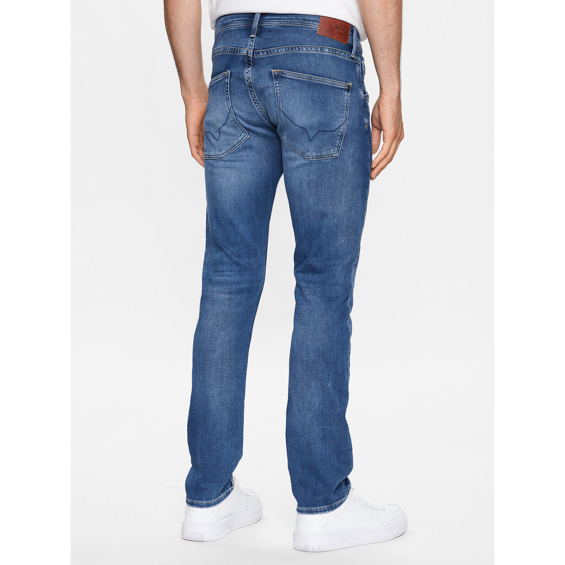 Pepe Jeans Jeansy Track PM206328 Tmavomodrá Regular Fit - Pepit.cz