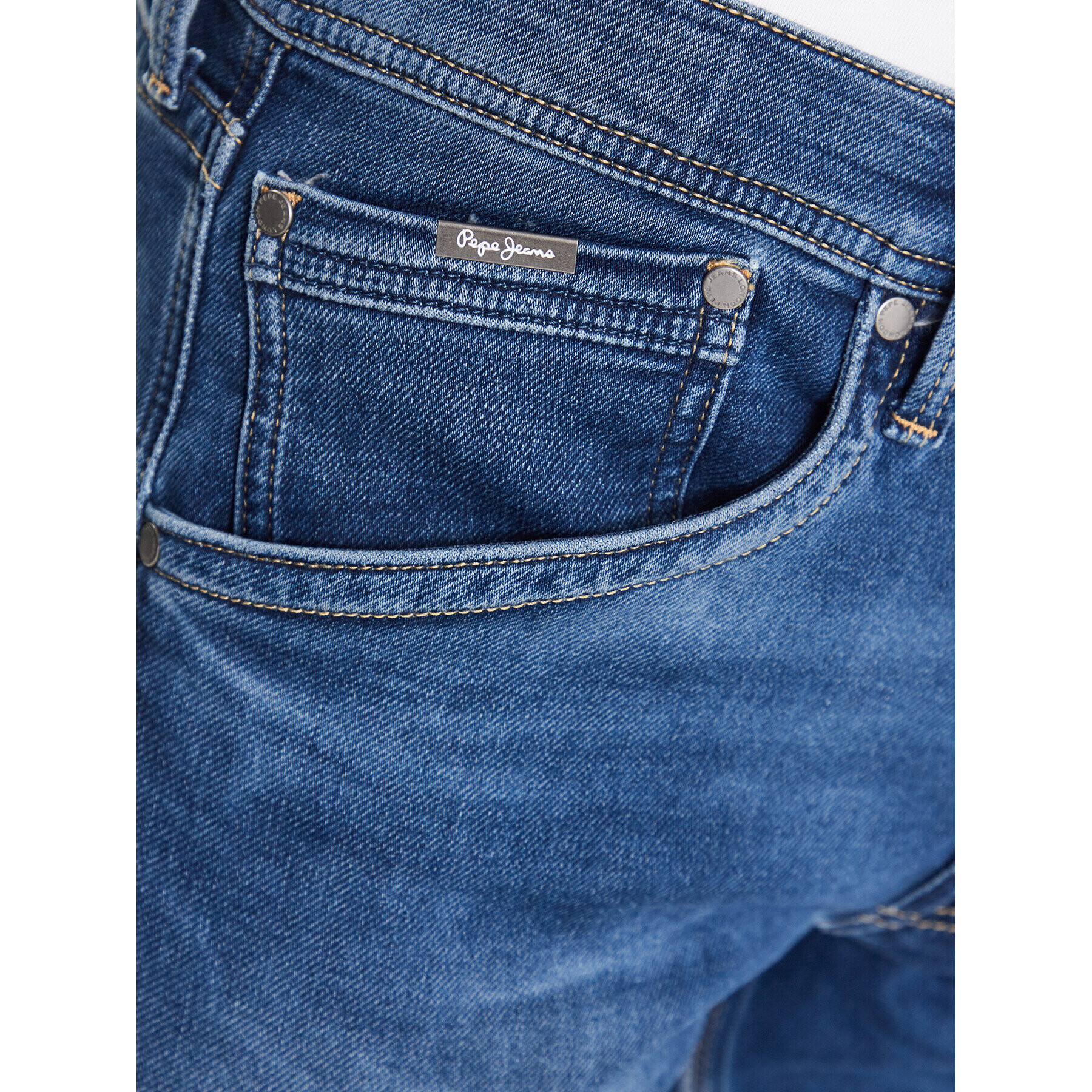 Pepe Jeans Jeansy Track PM206328 Tmavomodrá Regular Fit - Pepit.cz