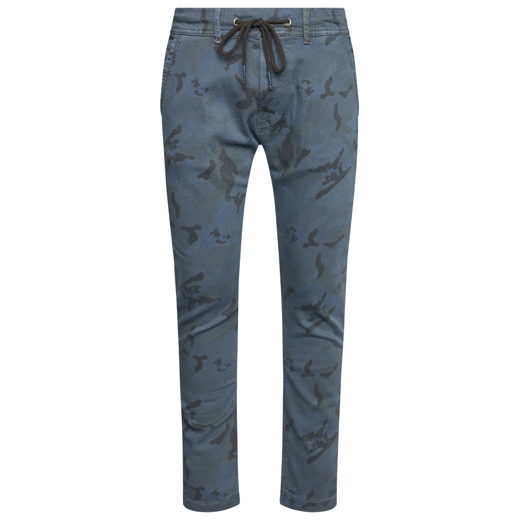 Pepe Jeans Joggers kalhoty GYMDIGO Johnson Knit PM211367 Tmavomodrá Relaxed Fit - Pepit.cz