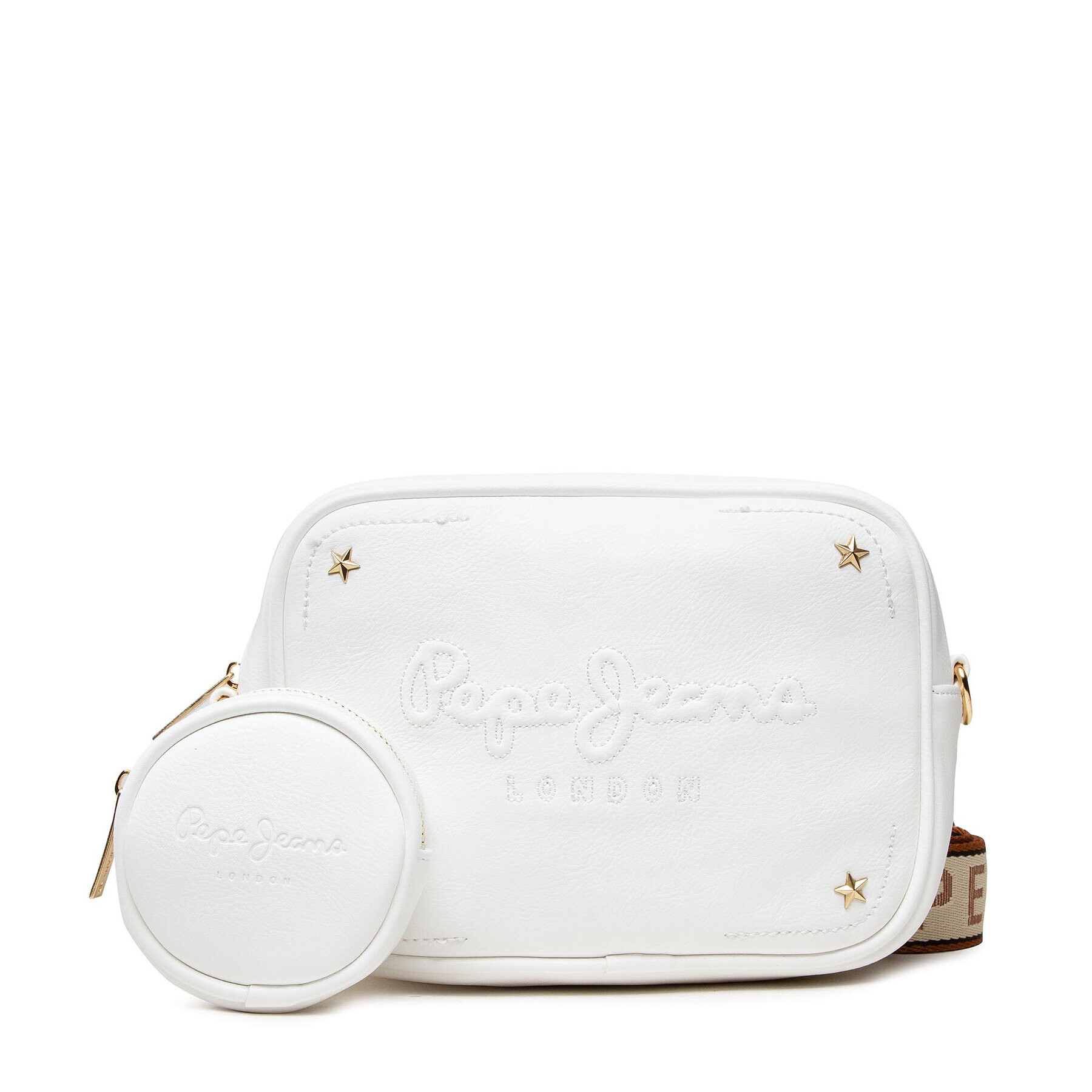 Pepe Jeans Kabelka Bassy Bag PL031298 Bílá - Pepit.cz