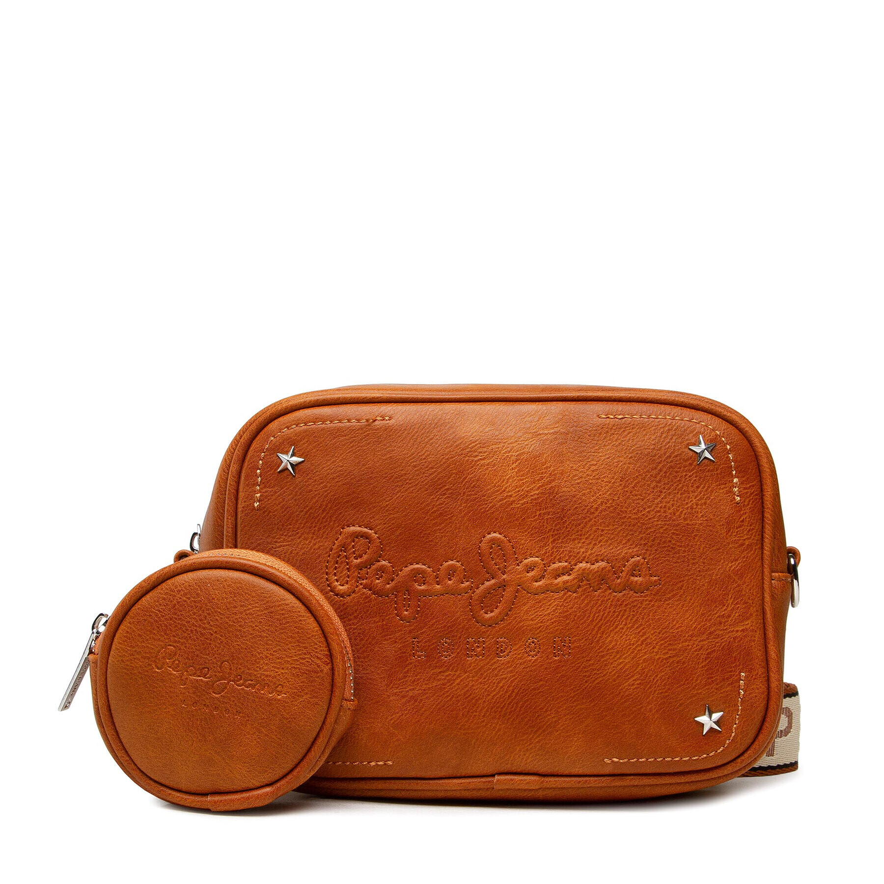 Pepe Jeans Kabelka Bassy Bag PL031298 Hnědá - Pepit.cz