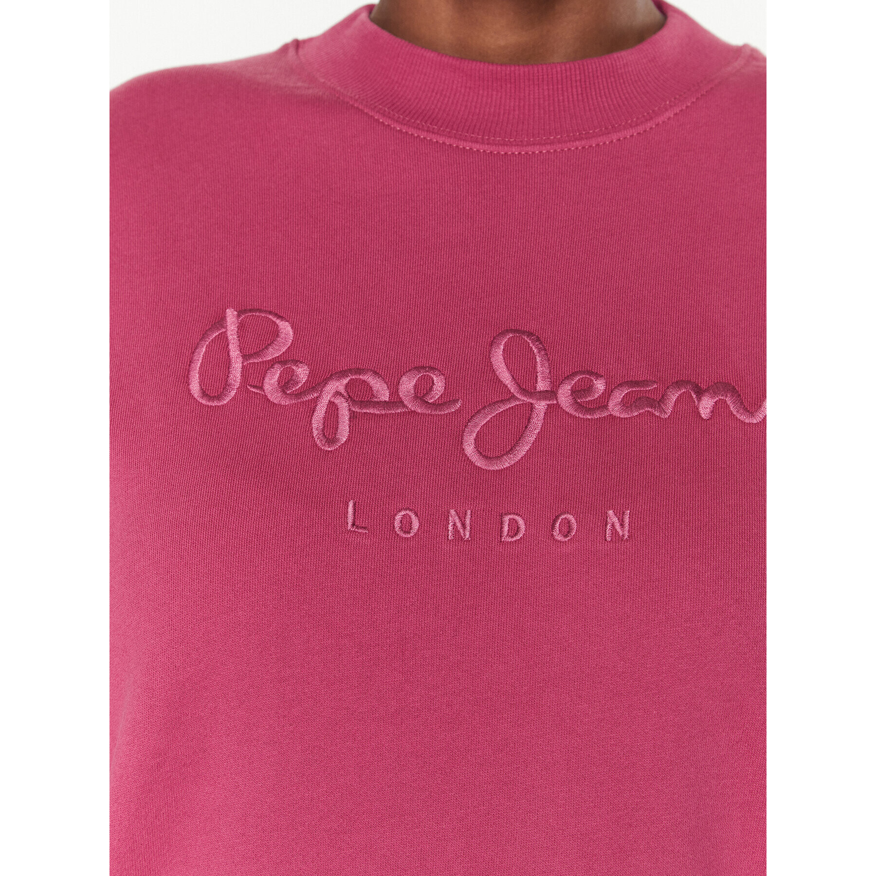 Pepe Jeans Každodenní šaty Lexie PL953201 Růžová Regular Fit - Pepit.cz