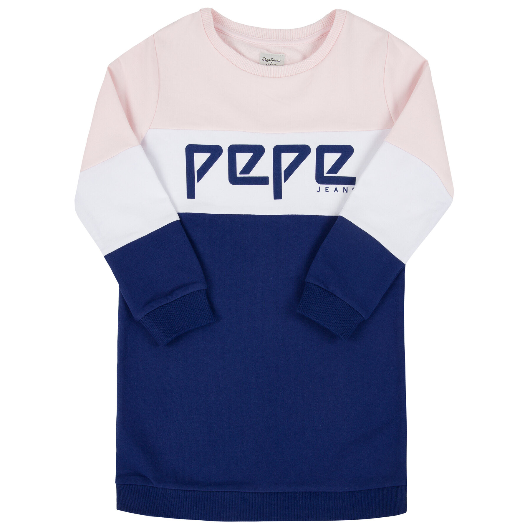 Pepe Jeans Každodenní šaty PG951240 Tmavomodrá Regular Fit - Pepit.cz