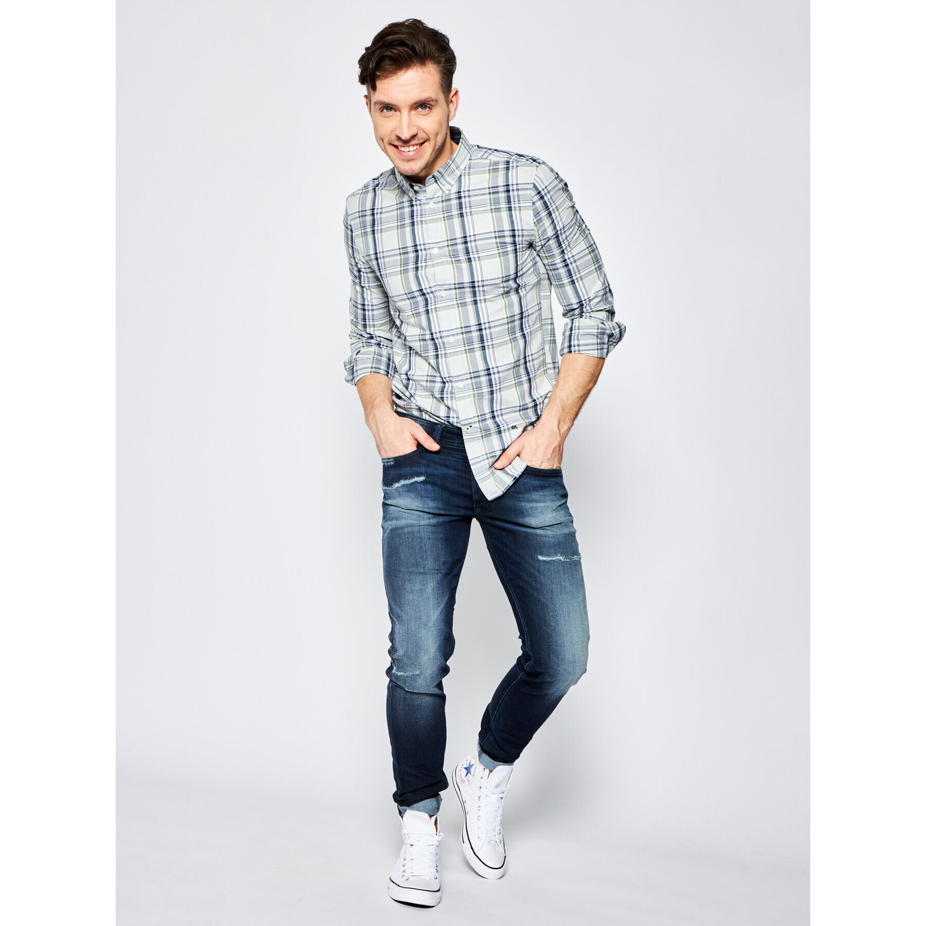 Pepe Jeans Košile Ewan PM306160 Barevná Regular Fit - Pepit.cz